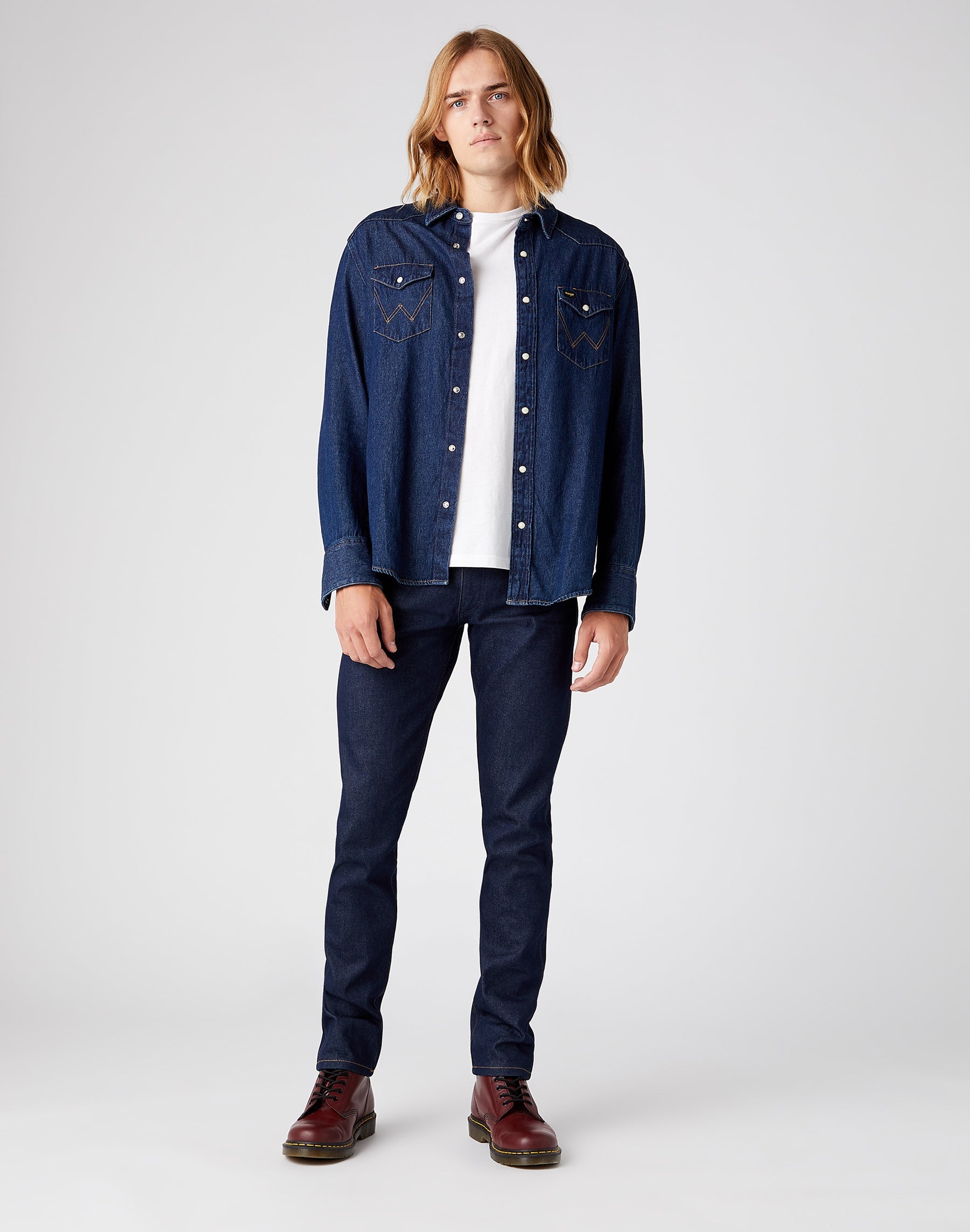 Icons 11MWZ Western Jeans Slim en New Jeans Wrangler