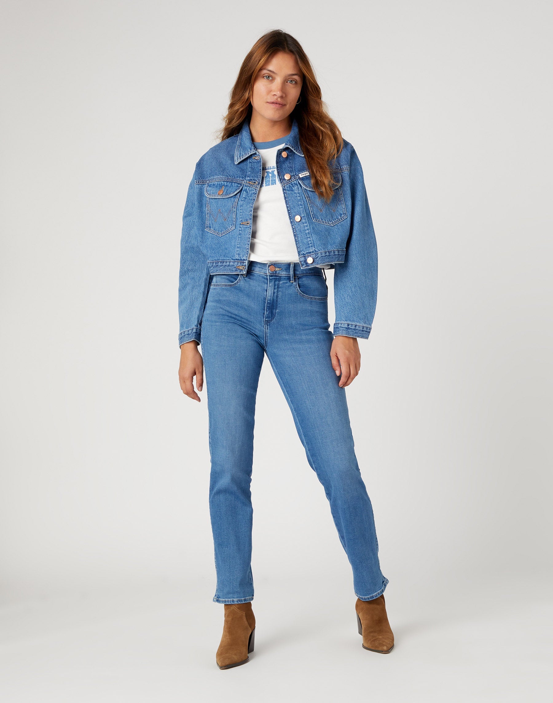 Jeans droit Aurelia Wrangler