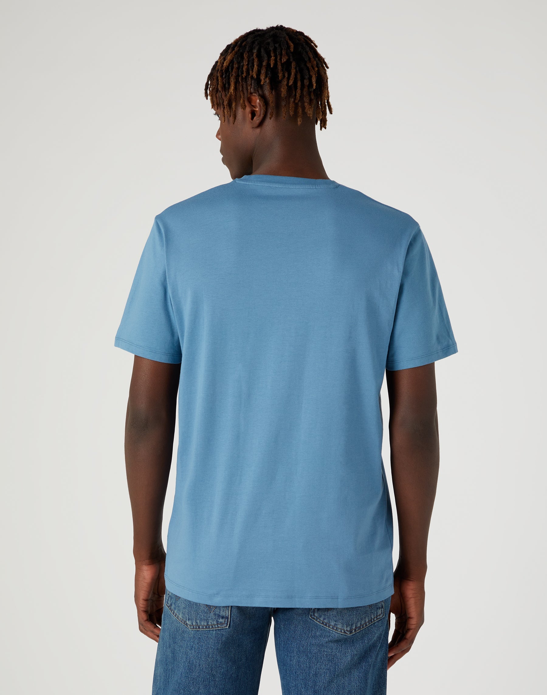 2Pack Sign Off Tee in Captains Blue T-shirts Wrangler
