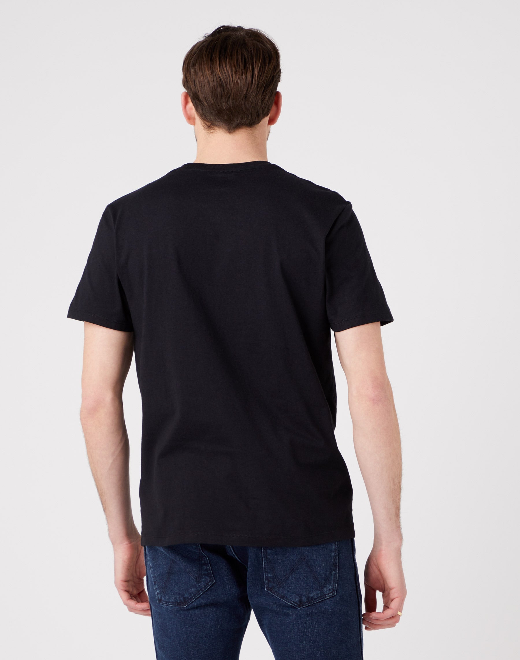 2 Pack Tee in Black/White T-shirts Wrangler