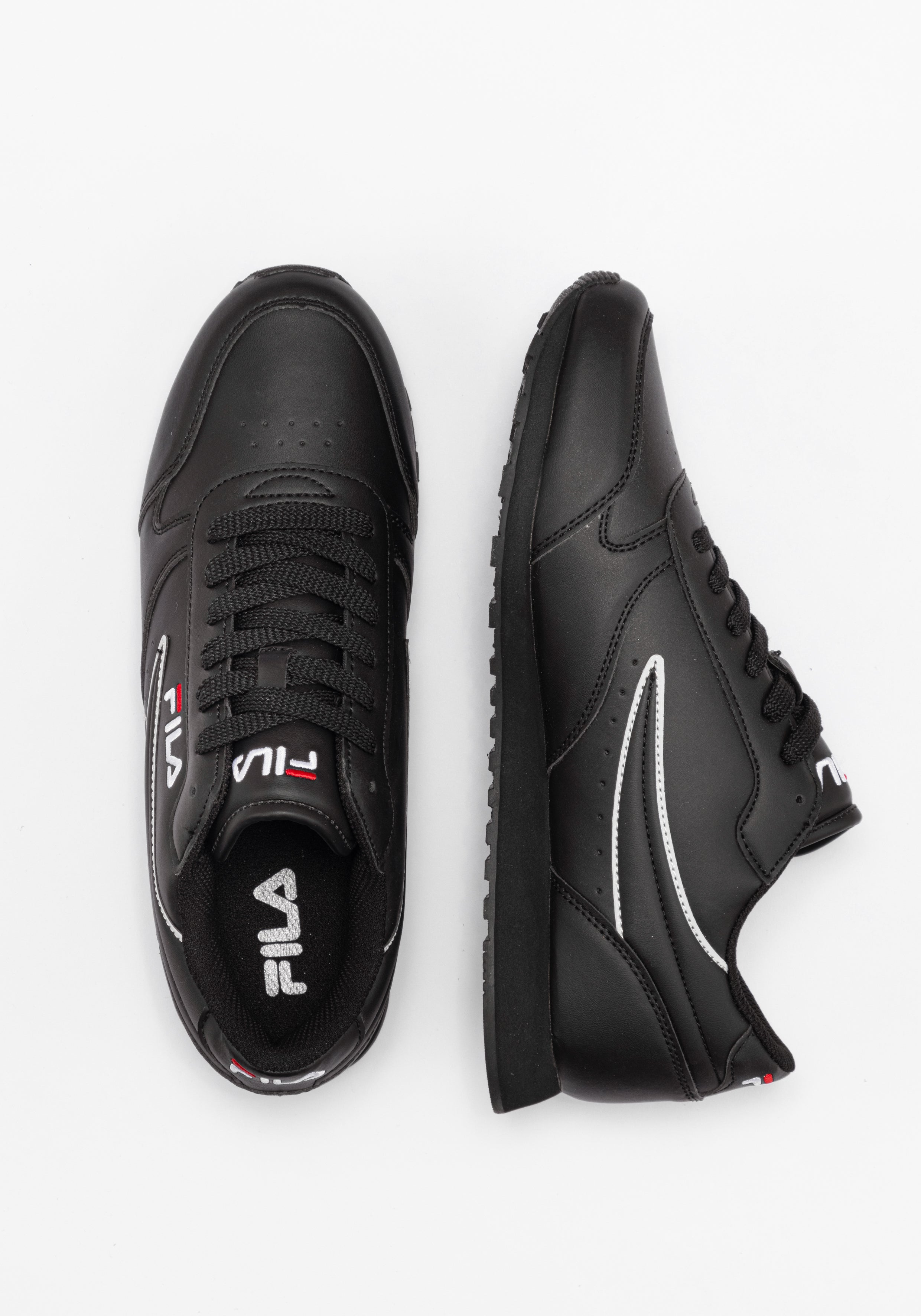 Orbit en baskets noir-noir Fila   