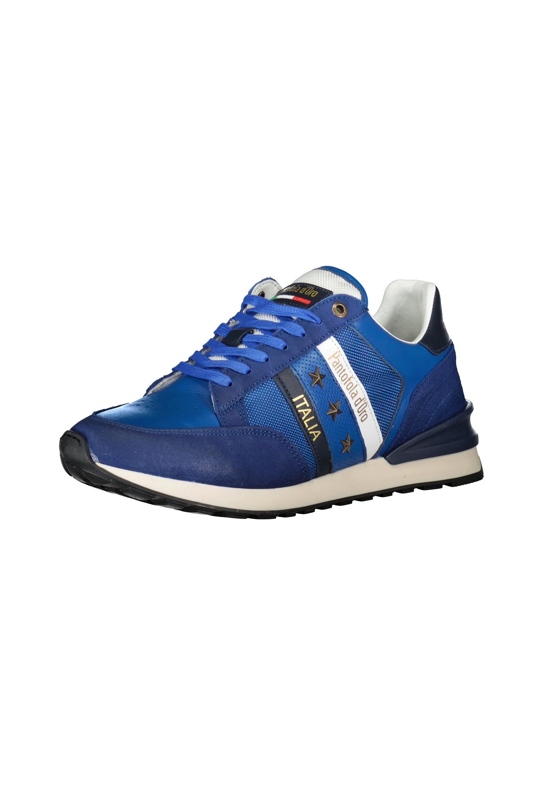 Baskets Imola Runner N en Bleu Olympien Pantofola d'Oro   