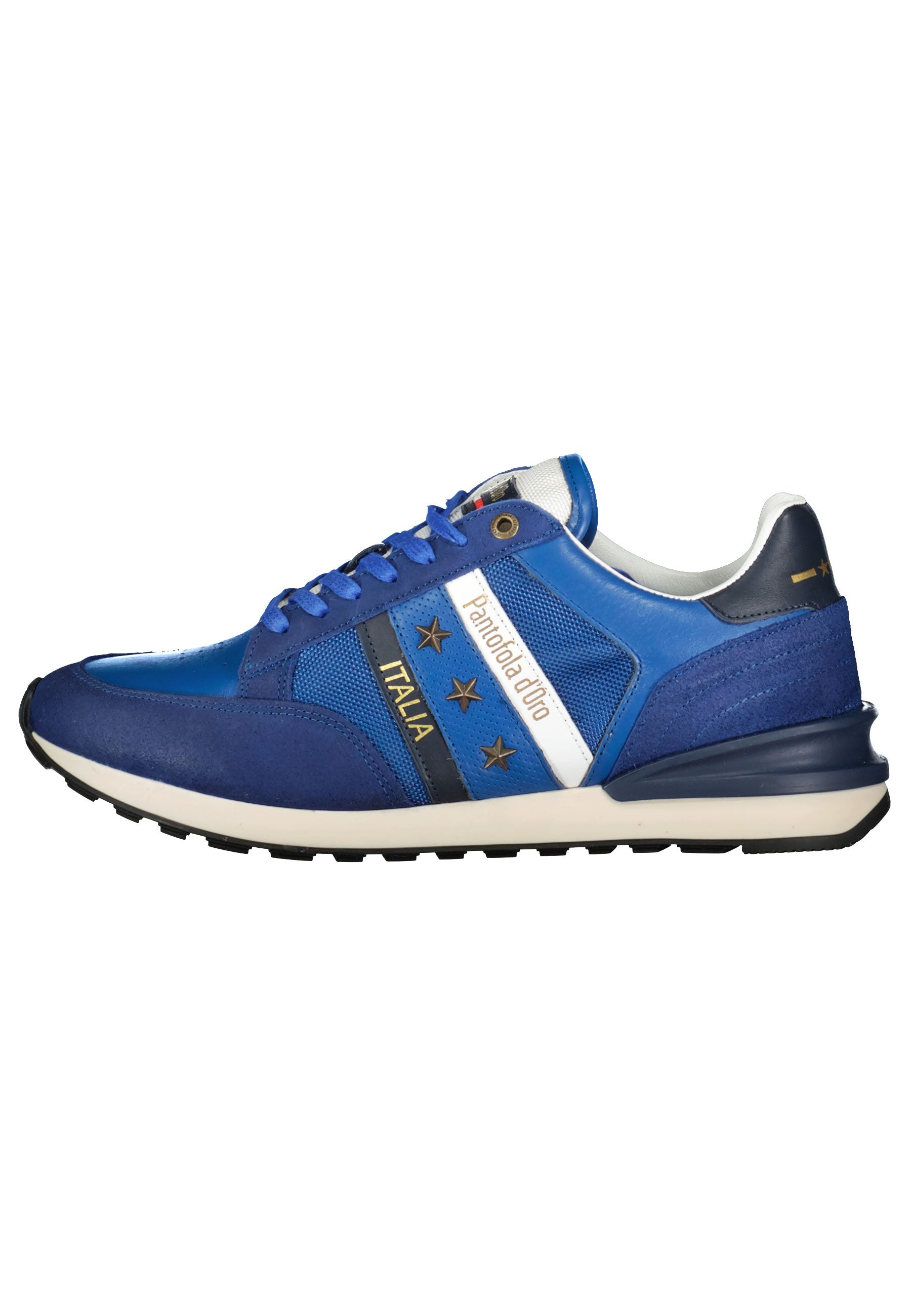 Baskets Imola Runner N en Bleu Olympien Pantofola d'Oro   