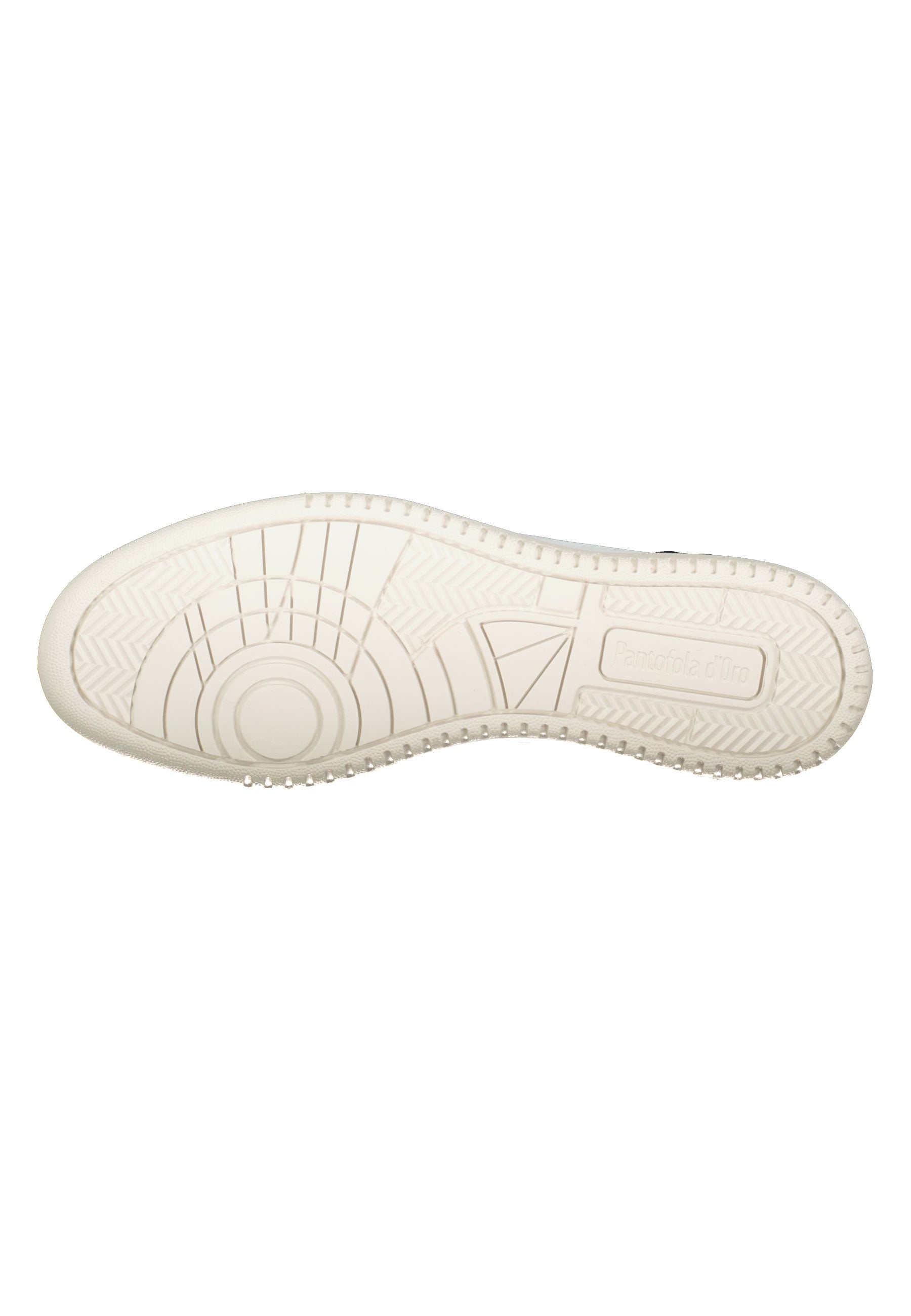 Baskets Baveno en blanc brillant Pantofola d'Oro   