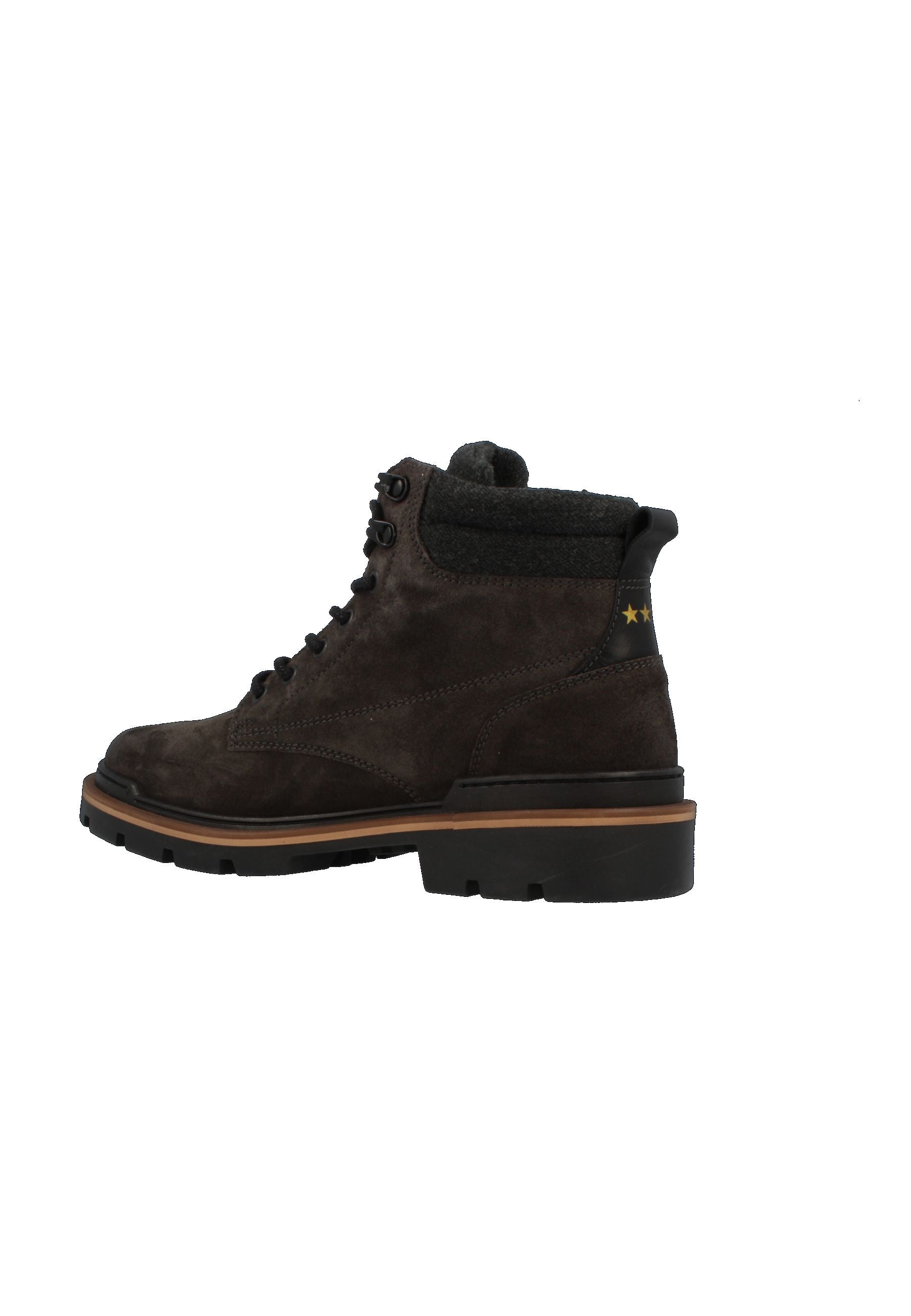 Bottines à lacets Colma Suede Mid in Dark Shadow Pantofola d'Oro   