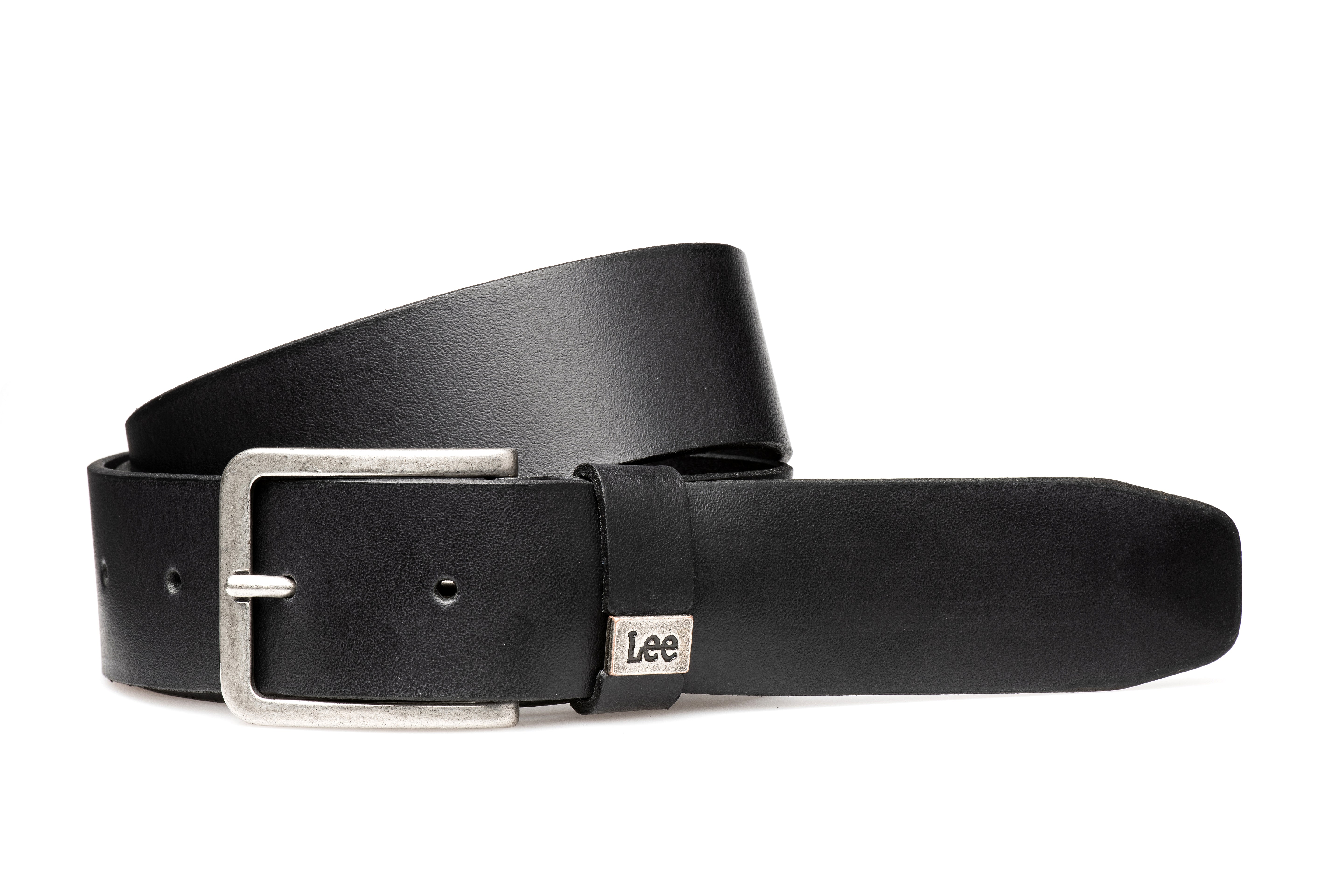 Ceinture Small Logo en noir Ceinture Lee   