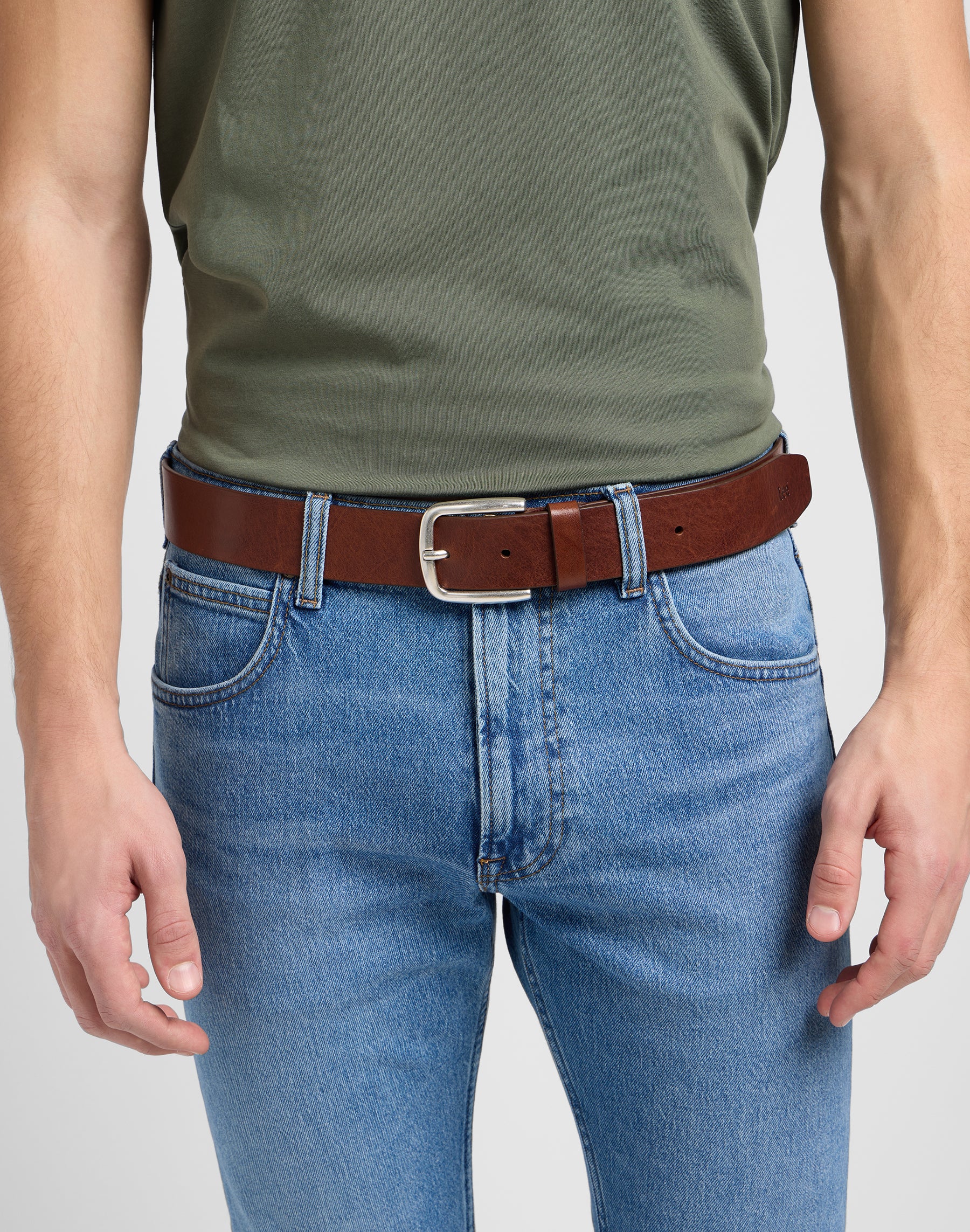 Lee Belt in Dark Brown Ceinture Lee