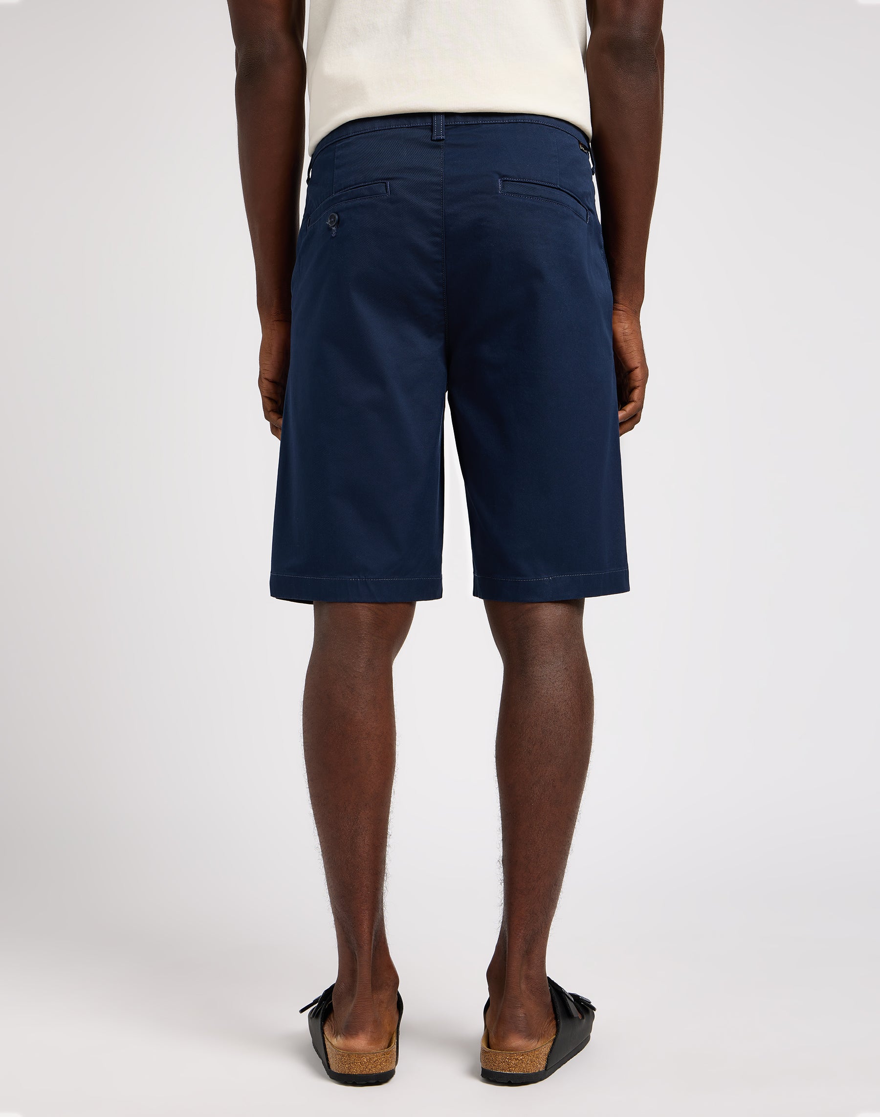 Short Regular Chino en Deep Navy Short Lee   