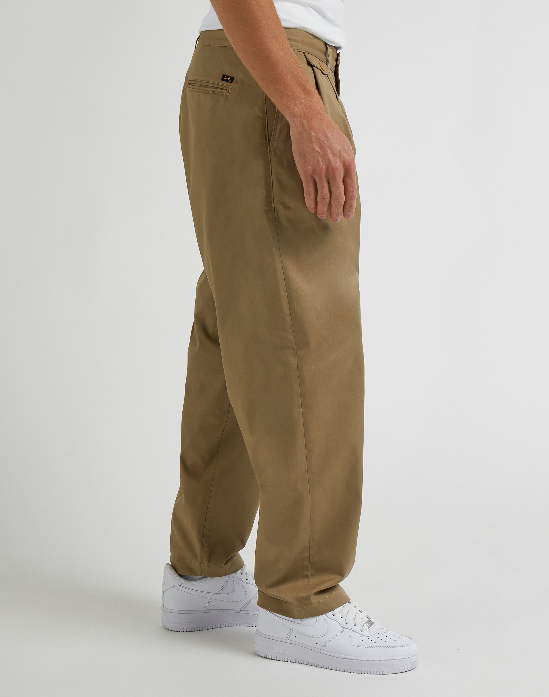 Double Pleated Chino en pantalon sec Lee   