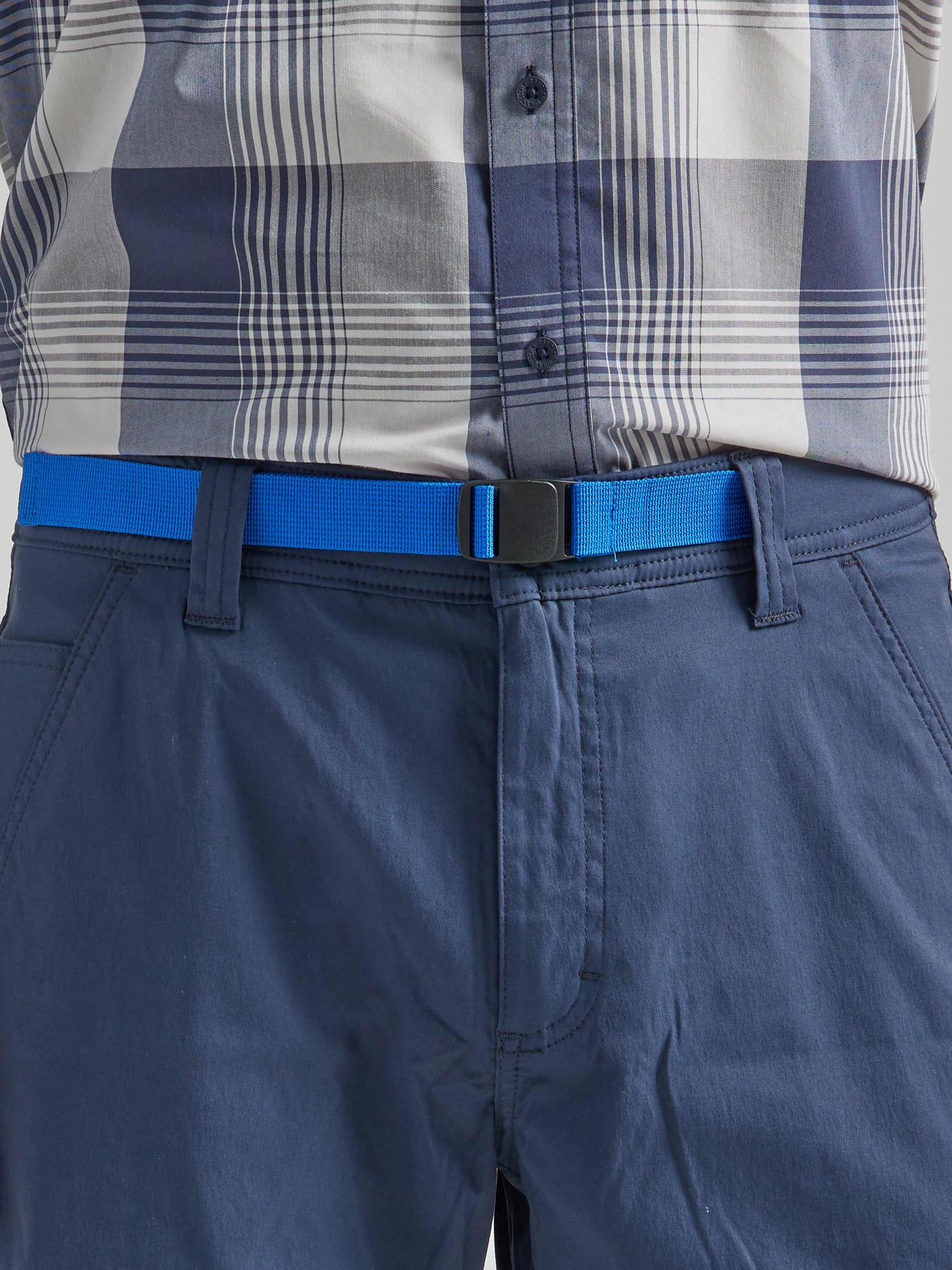 8Pkt Belted Short en Blue Nights Short Wrangler   