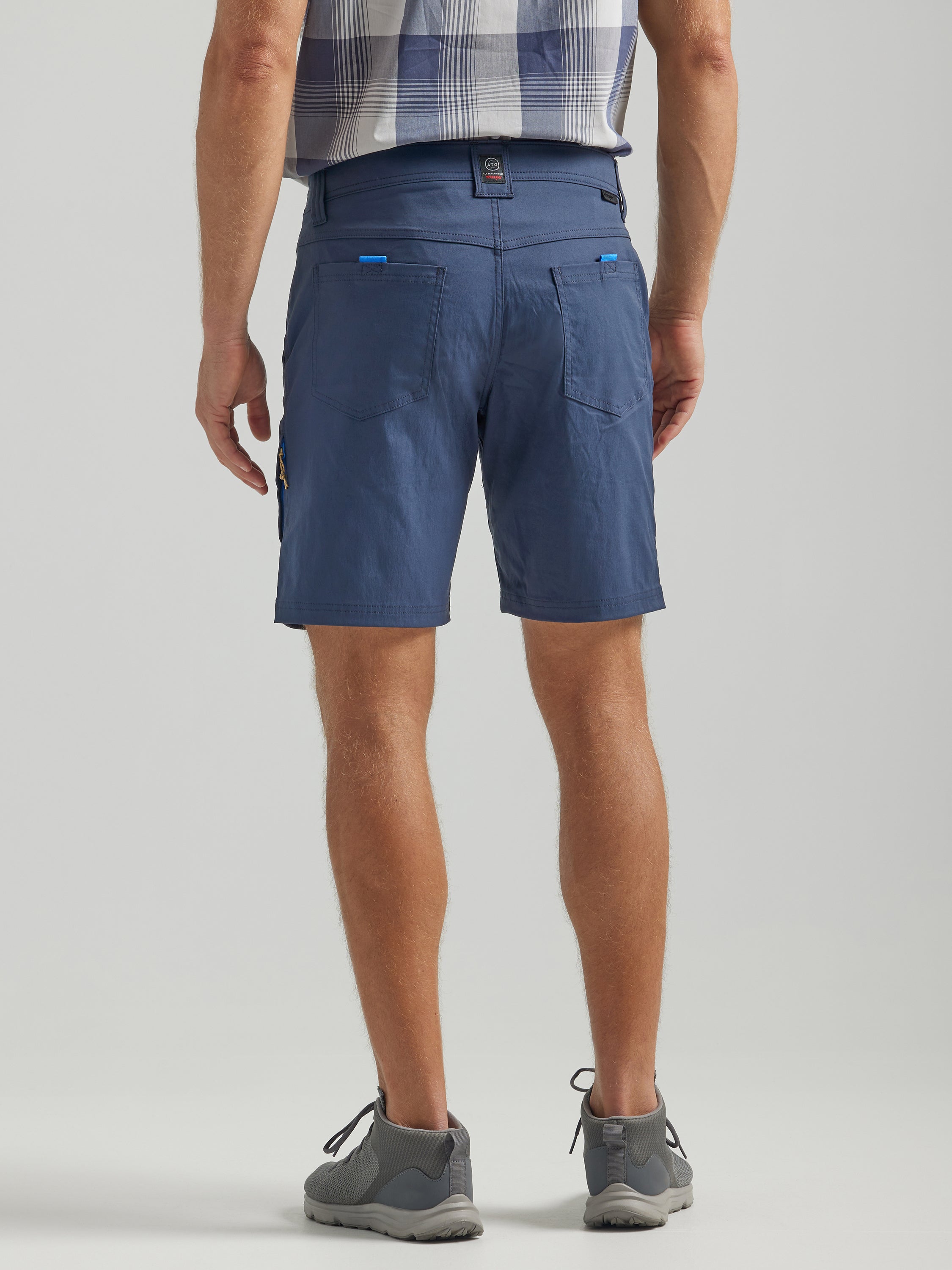 8Pkt Belted Short en Blue Nights Short Wrangler   