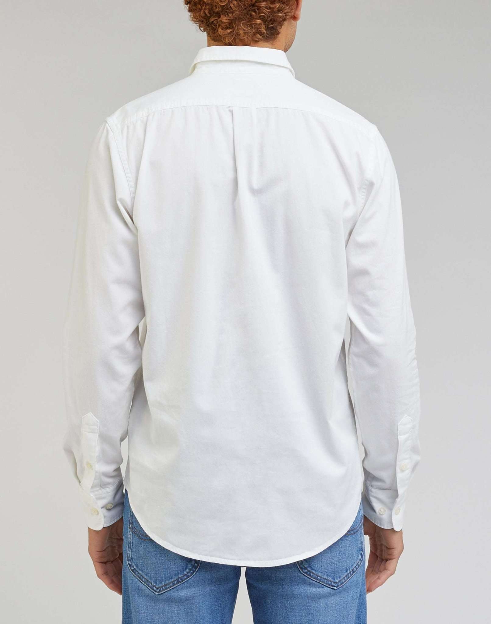 Patch Shirt in Bright White Chemises Lee   