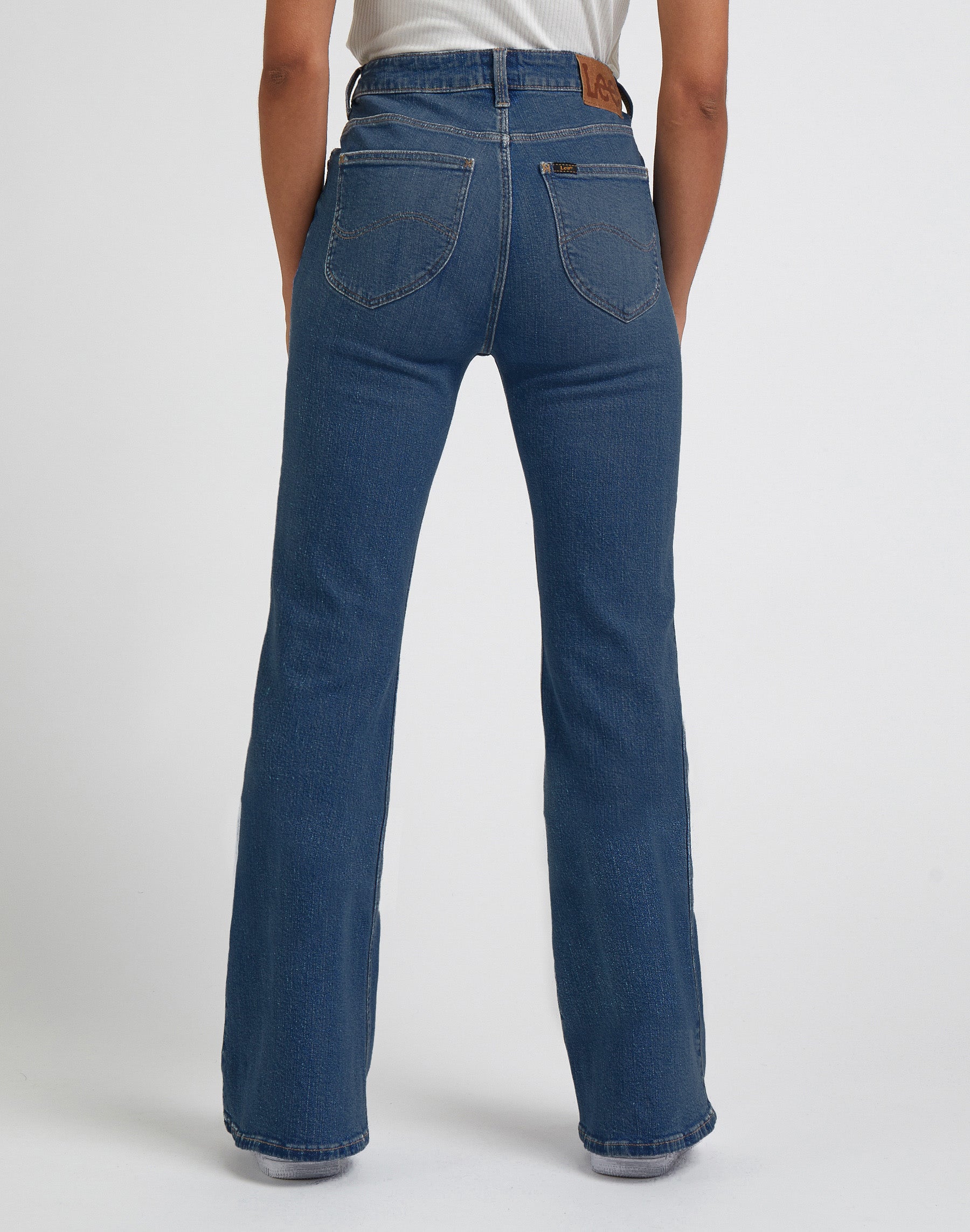 Breese in Blue Typhoon Jeans Lee   