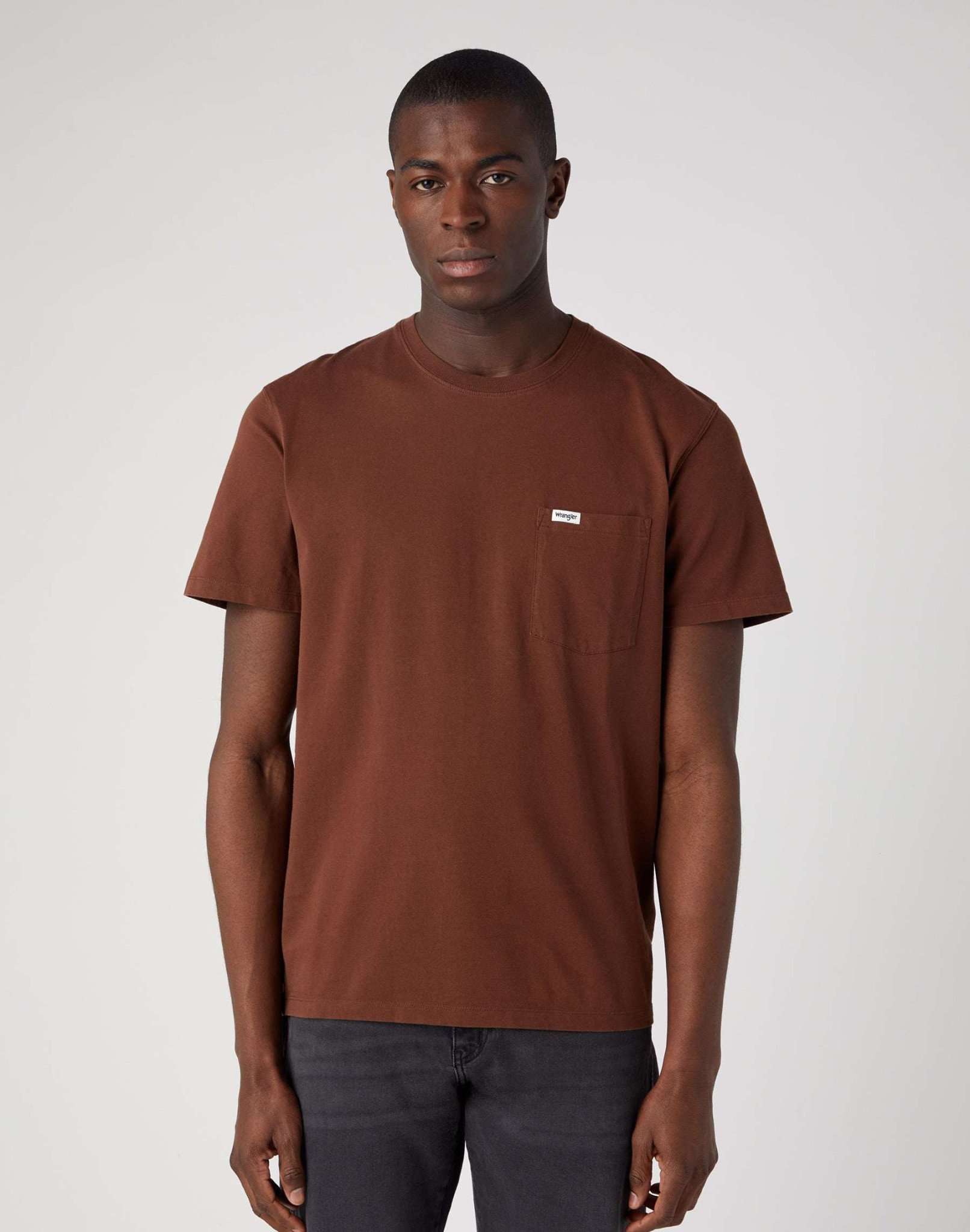 Pocket Tee in Potting Soil T-shirts Wrangler   