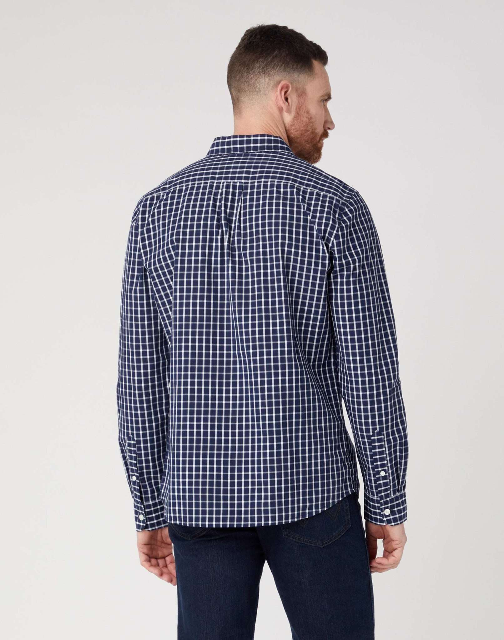 1 Pocket Shirt in True Navy Chemises Wrangler   