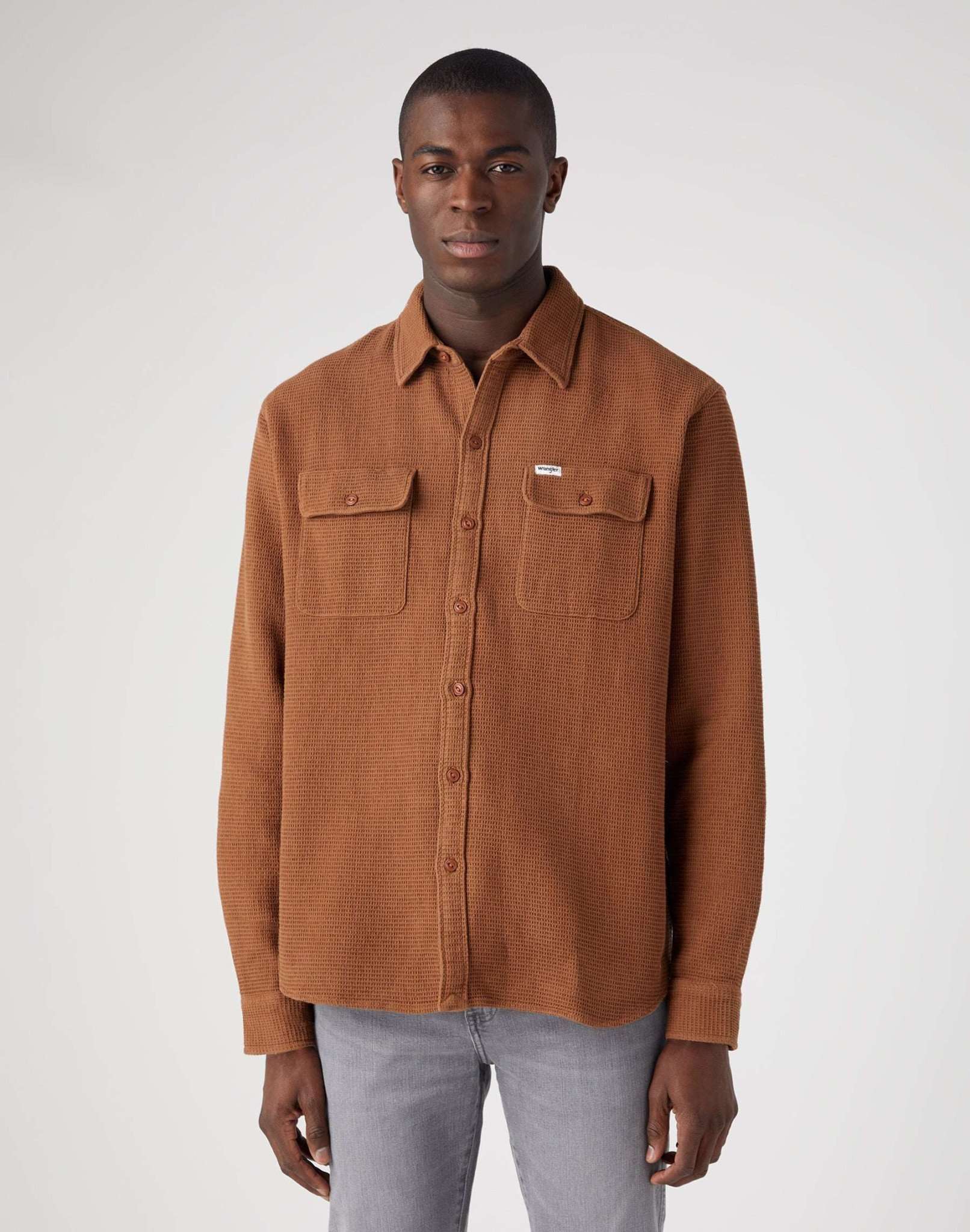 Survêtement en Toffee Chemises Wrangler   