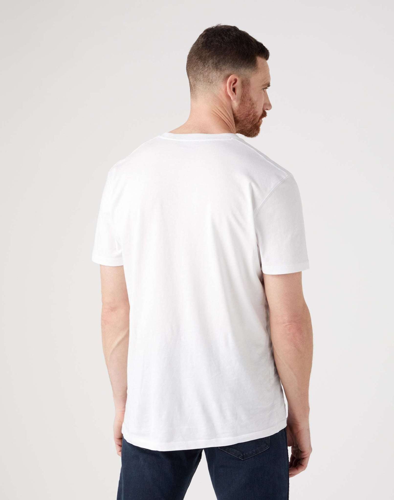 Sign Off Tee in White T-shirts Wrangler   