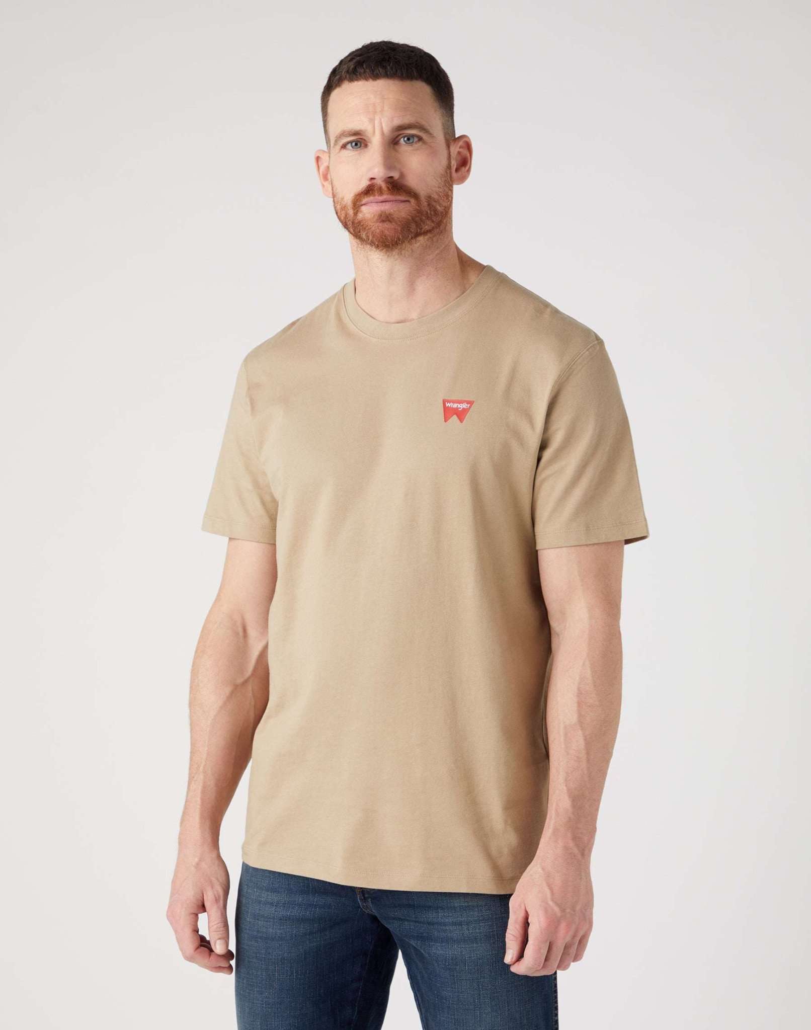 Sign Off Tee in Chinchilla T-shirts Wrangler   