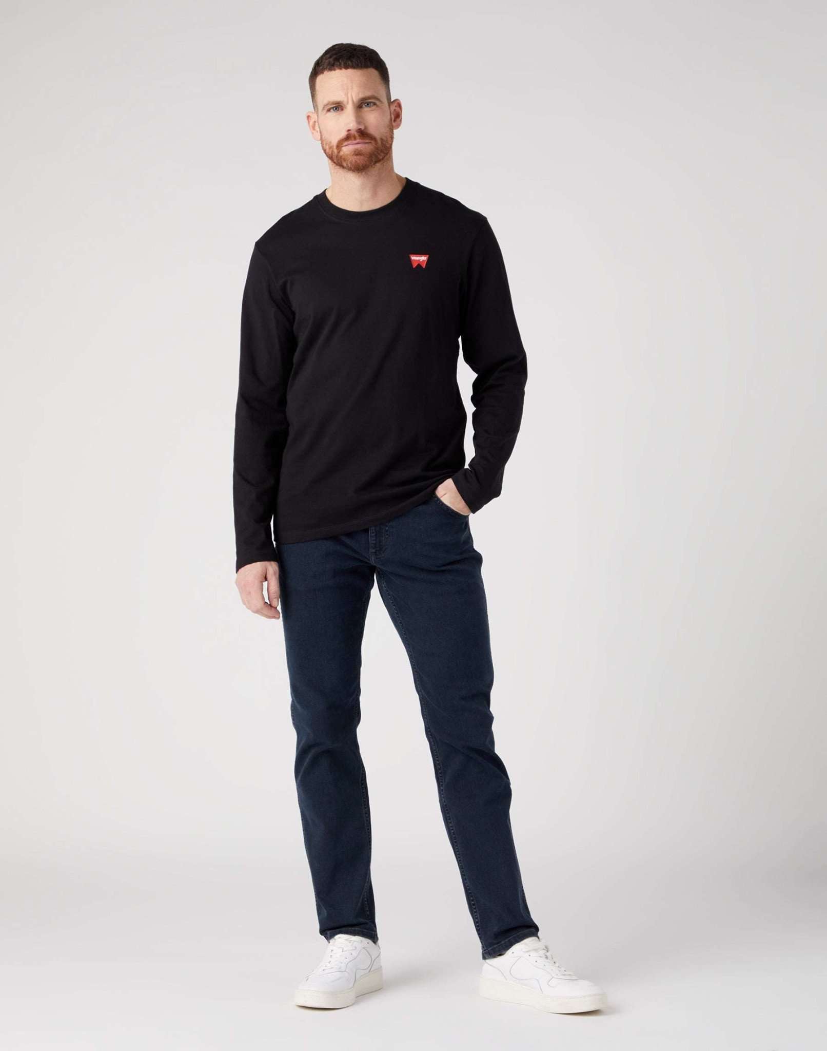 LS Sign Off Tee in Black Pullover Wrangler   