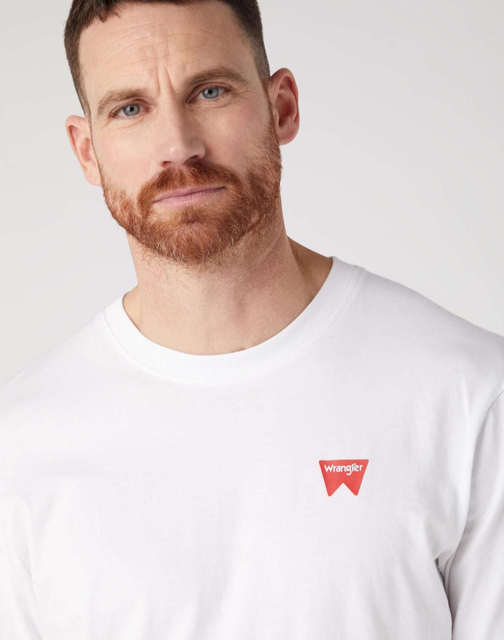 LS Sign Off Tee en blanc Pull Wrangler   