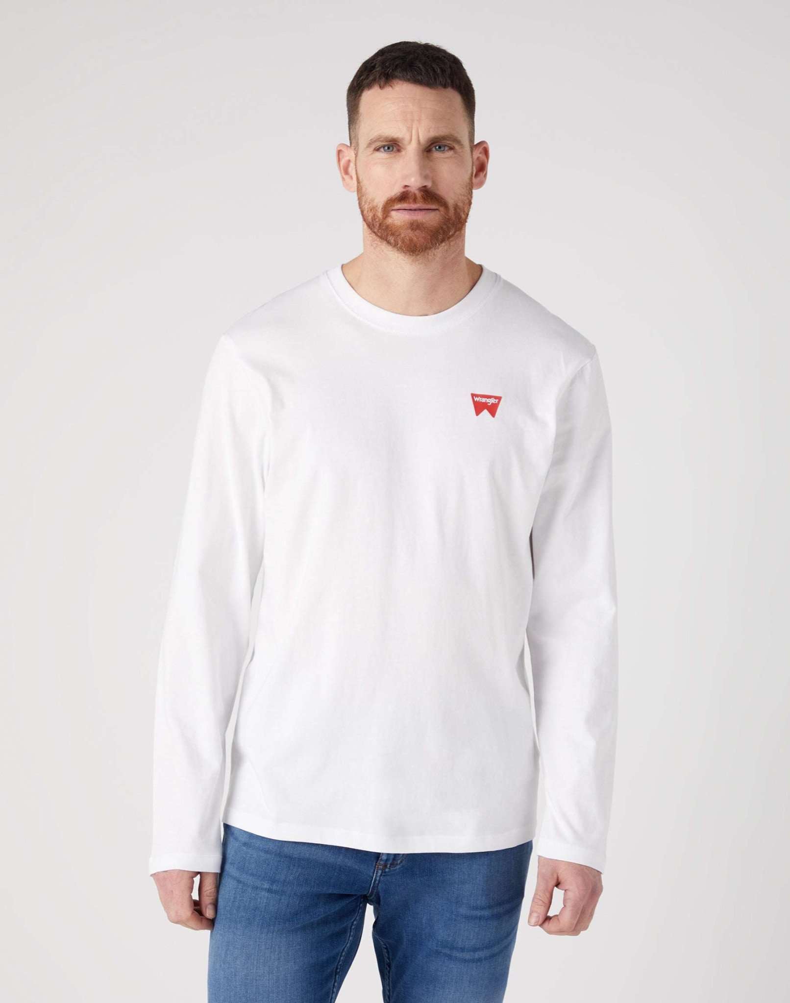 LS Sign Off Tee en blanc Pull Wrangler   