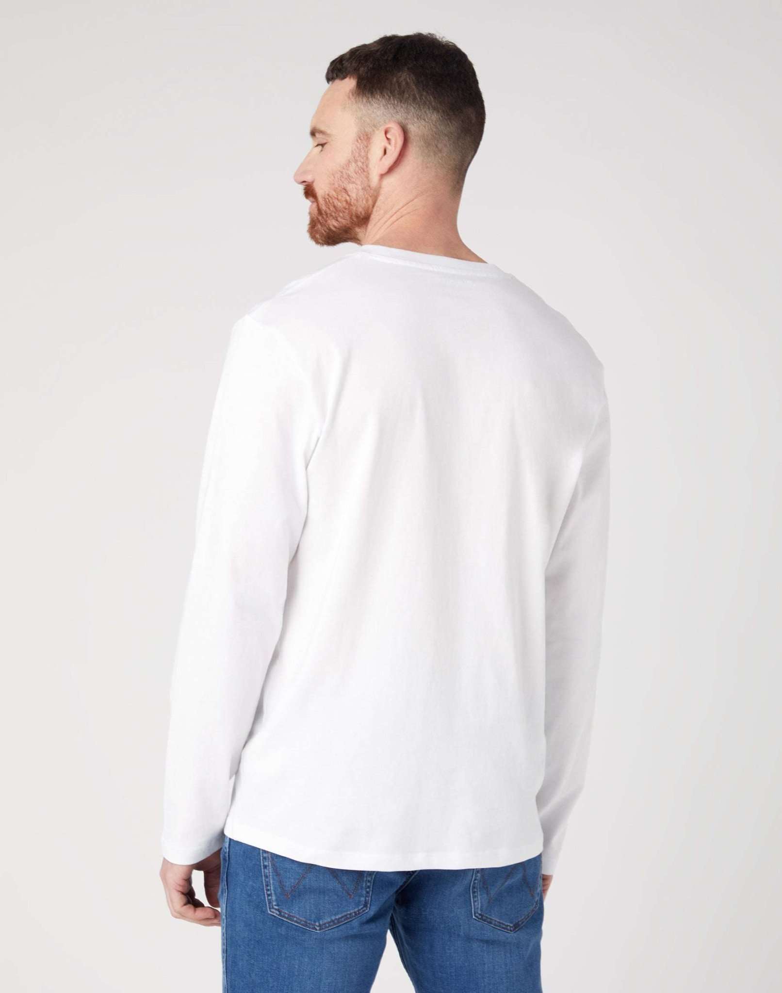 LS Sign Off Tee en blanc Pull Wrangler   