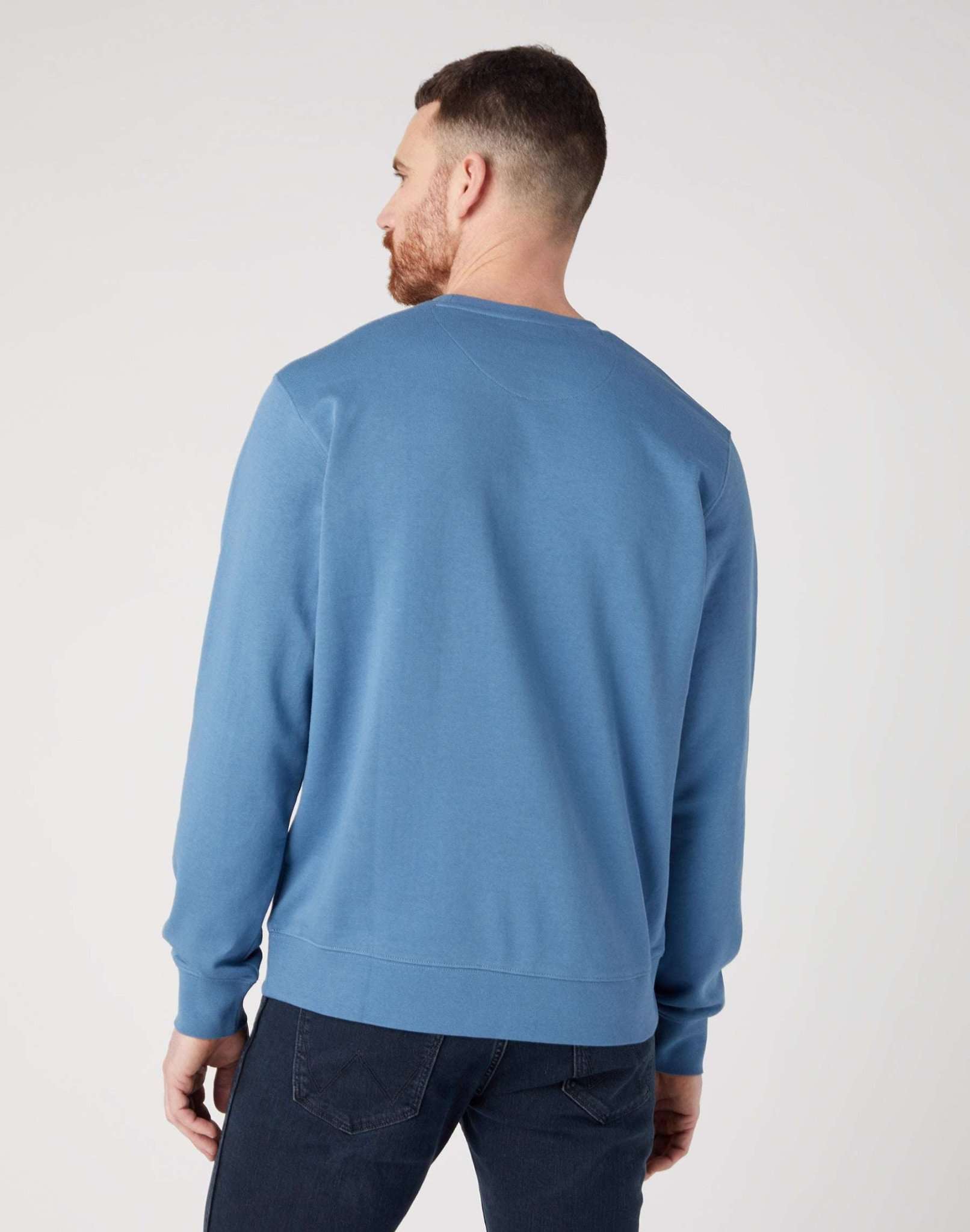 Seasonal Crew in Captains Blue Sweatshirts Wrangler   