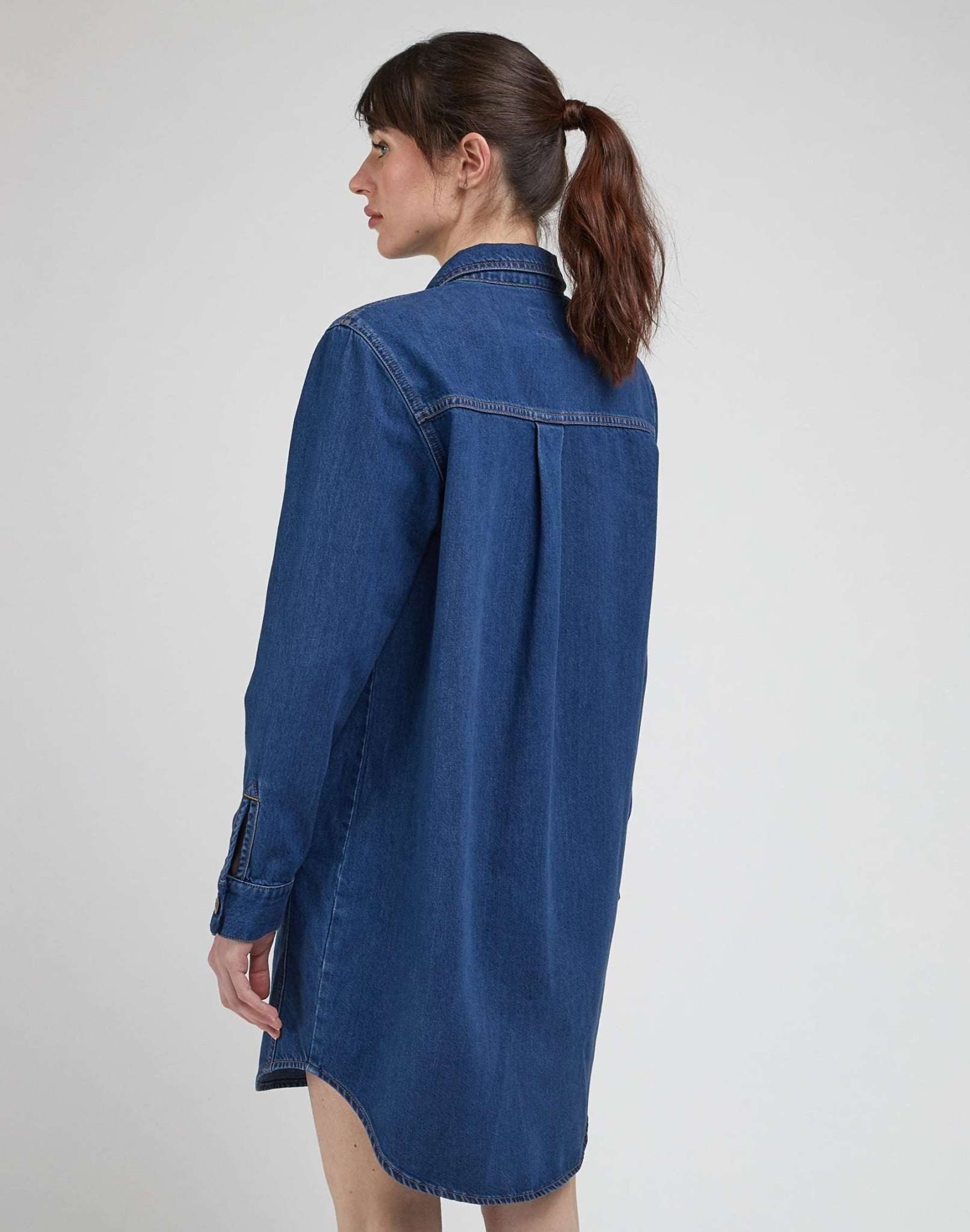 Unionall Shirt Dress in Into The Moon Robes Lee   