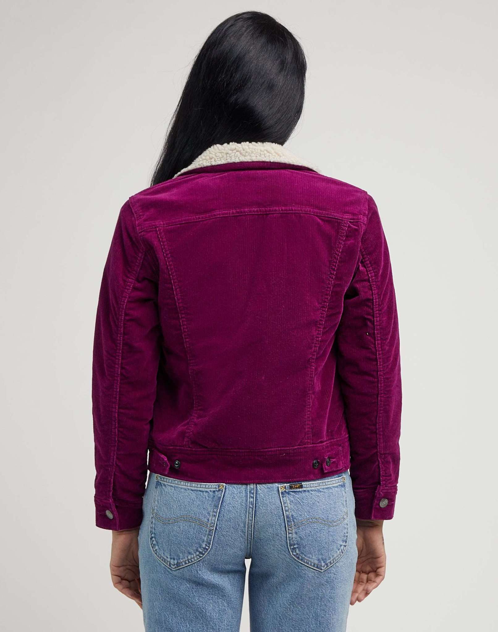 Sherpa Rider Jacket à Vestes Foxy Violet Lee   