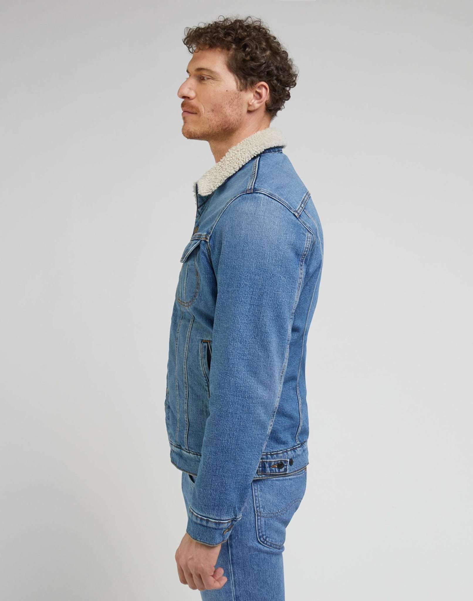 Sherpa Jacket dans Vestes True Blue Lee   