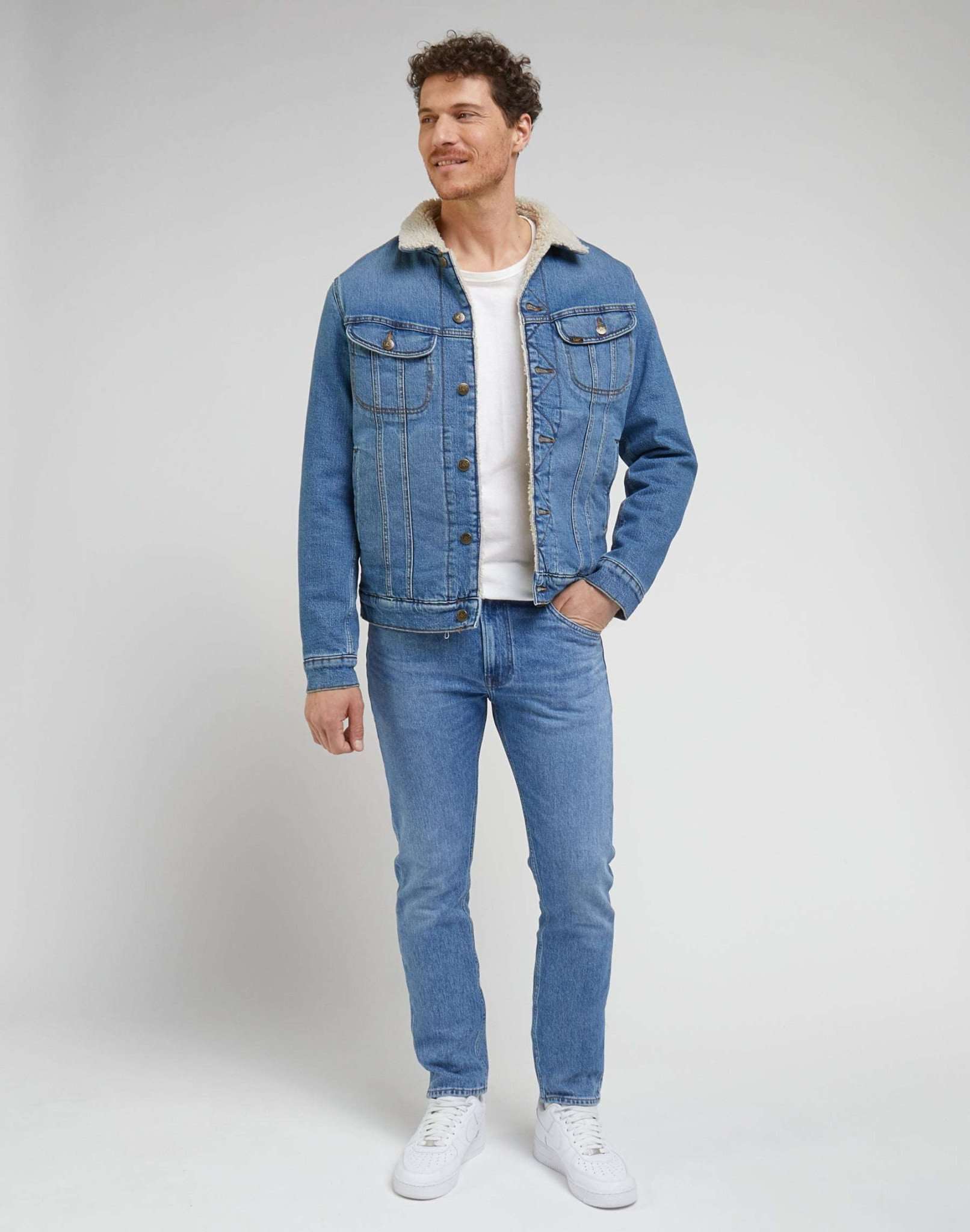 Sherpa Jacket dans Vestes True Blue Lee   