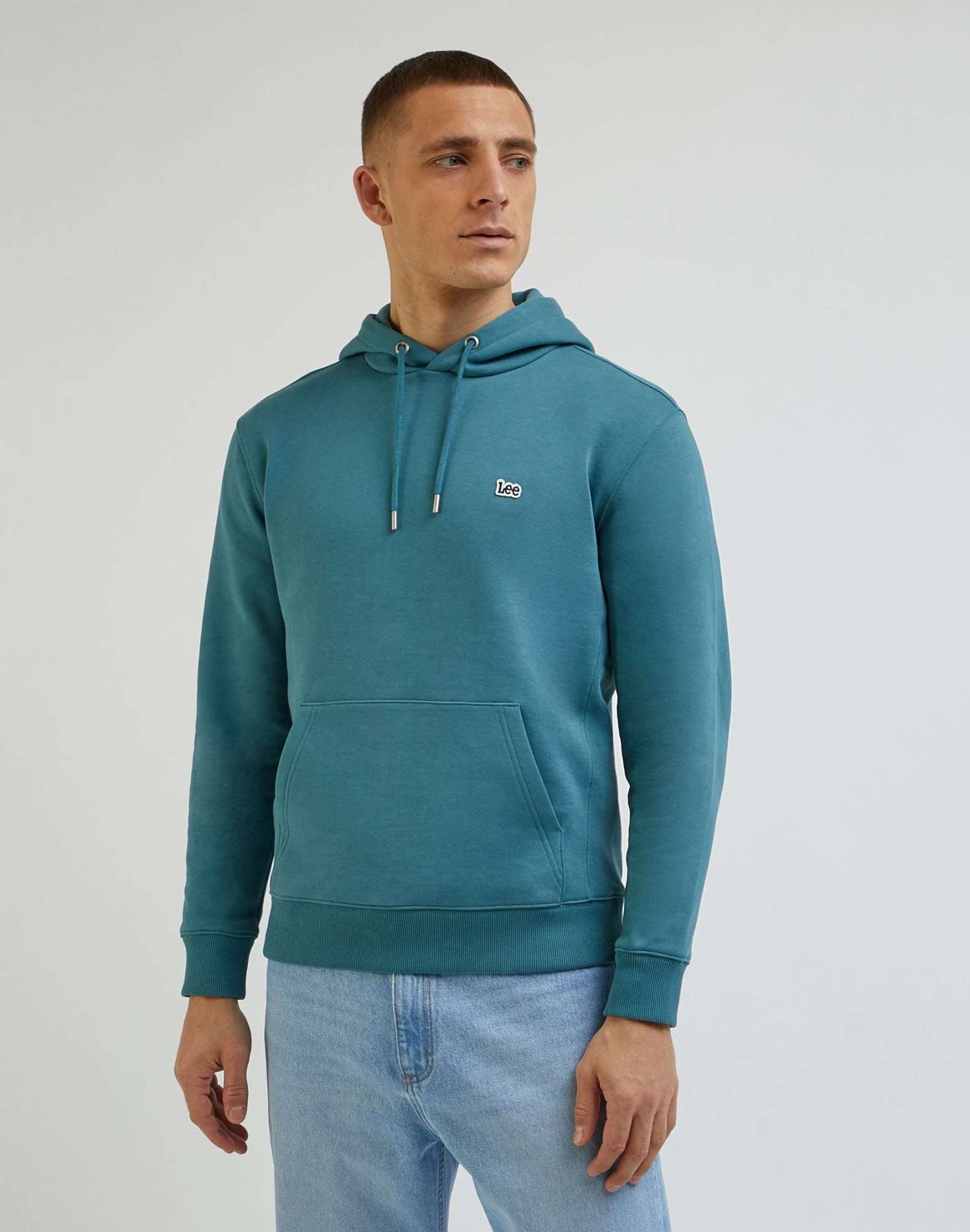 Sweat à capuche Plain Hoodie in Eden Lee   