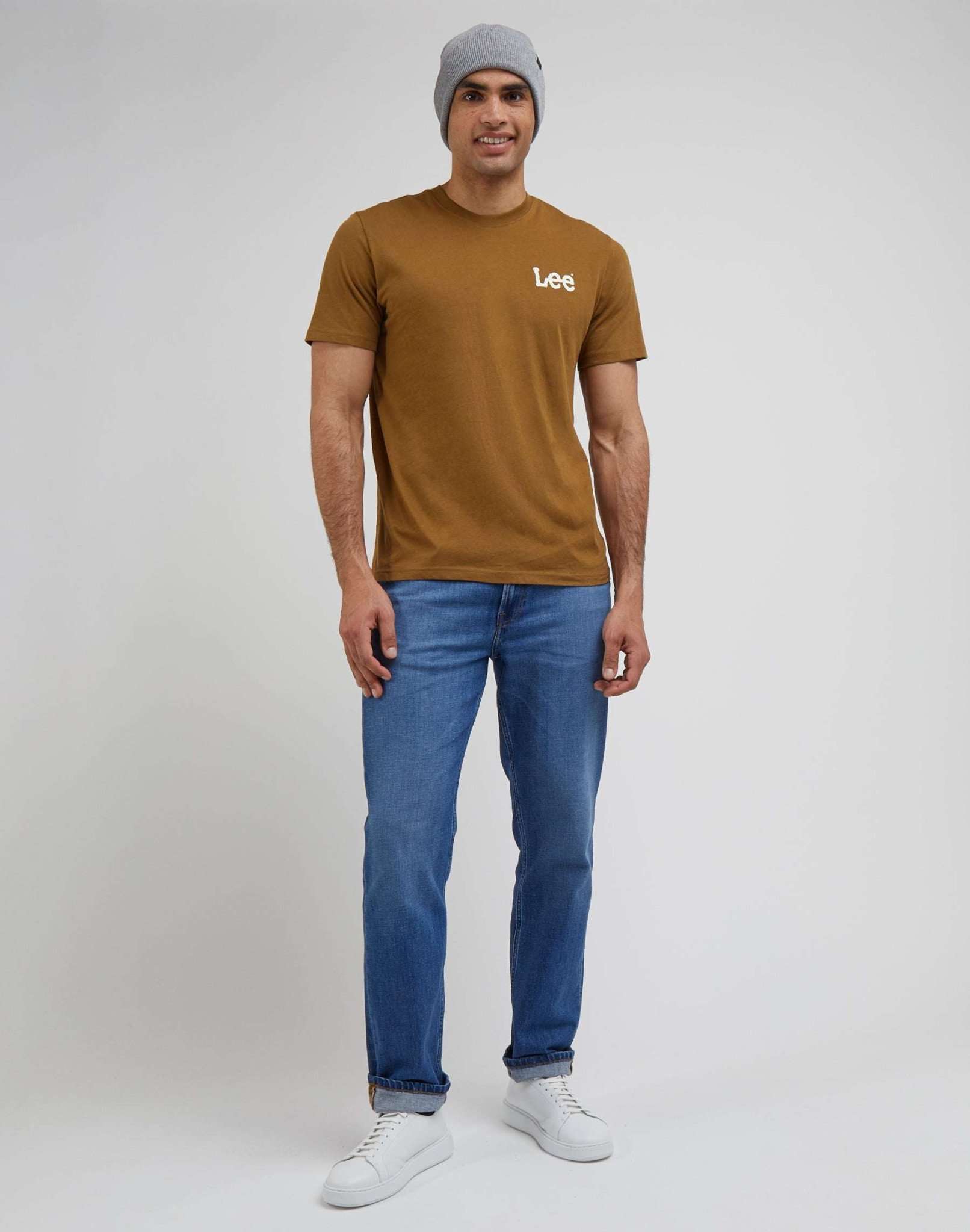 Medium Wobbly Lee Tee in Tumbleweed T-shirts Lee   