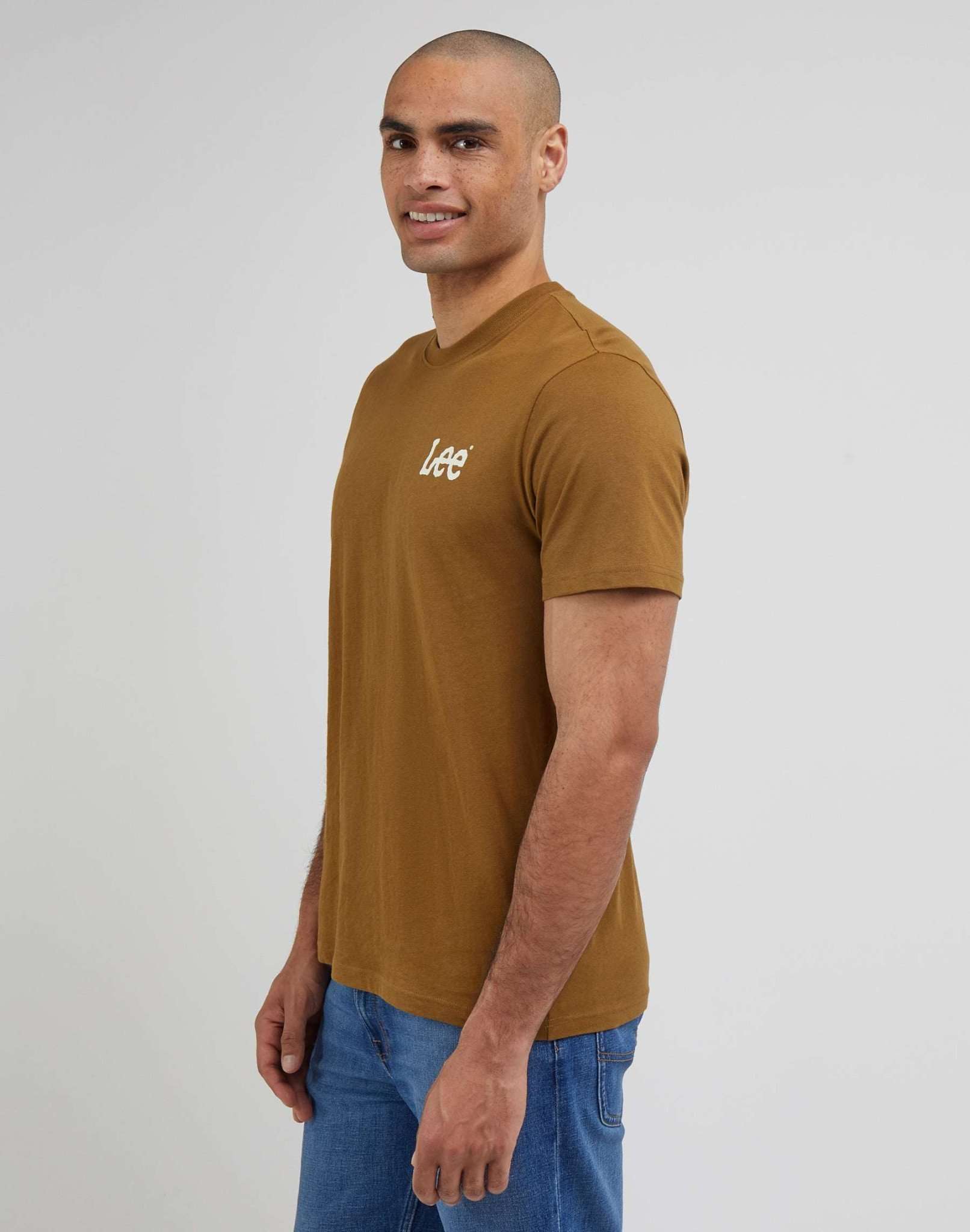 Medium Wobbly Lee Tee in Tumbleweed T-shirts Lee   