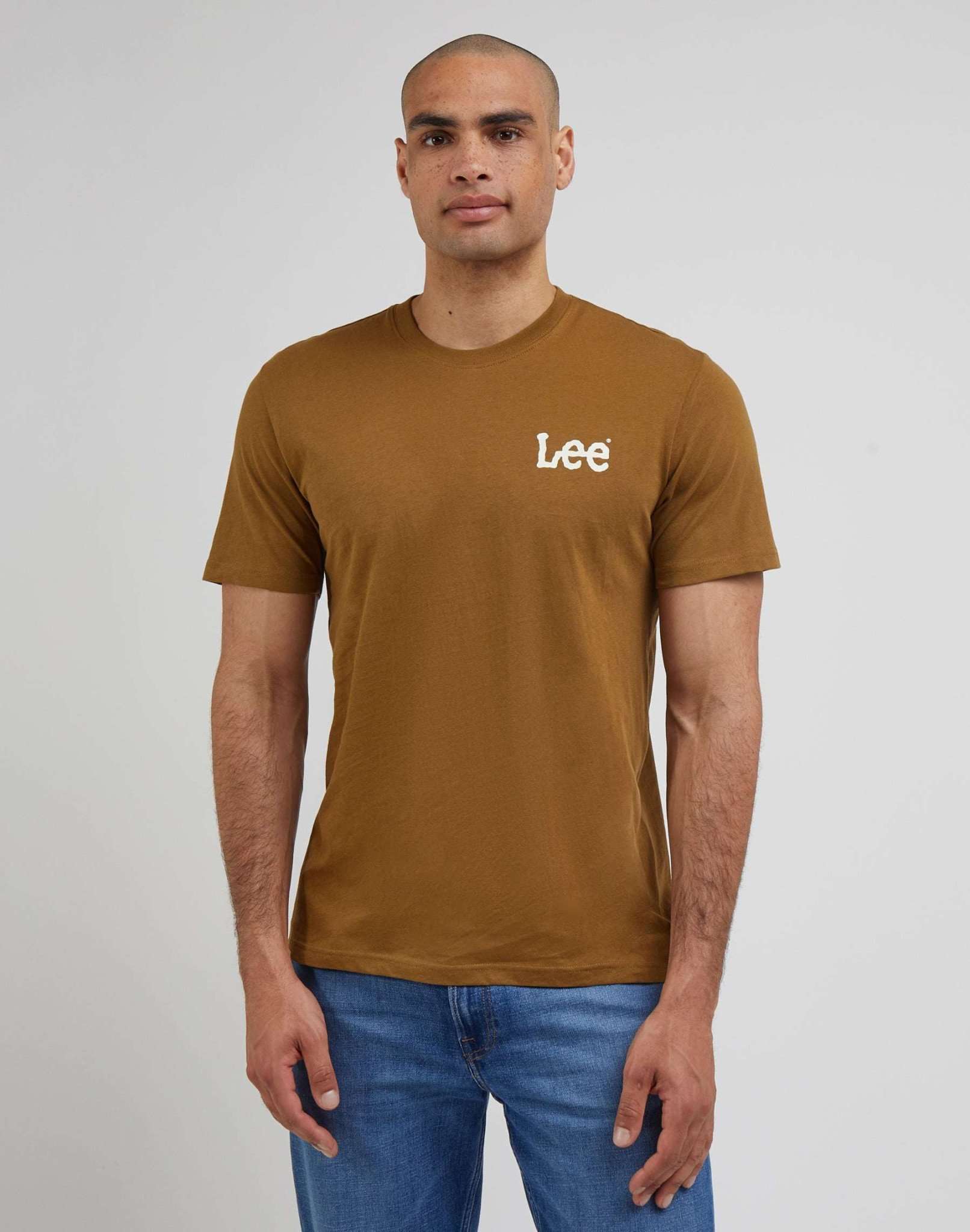 Medium Wobbly Lee Tee in Tumbleweed T-shirts Lee   