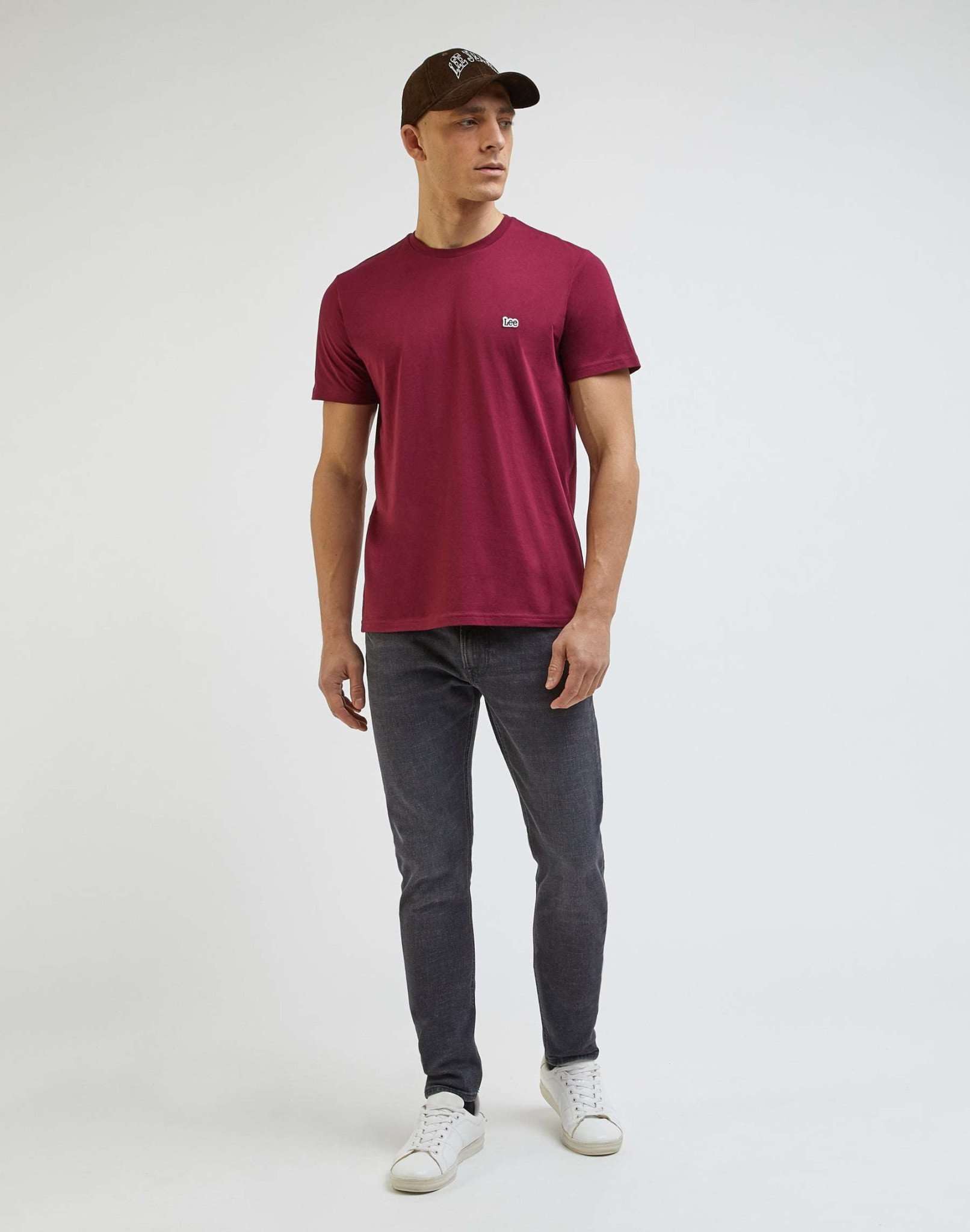 Patch Logo Tee dans Port T-shirts Lee   