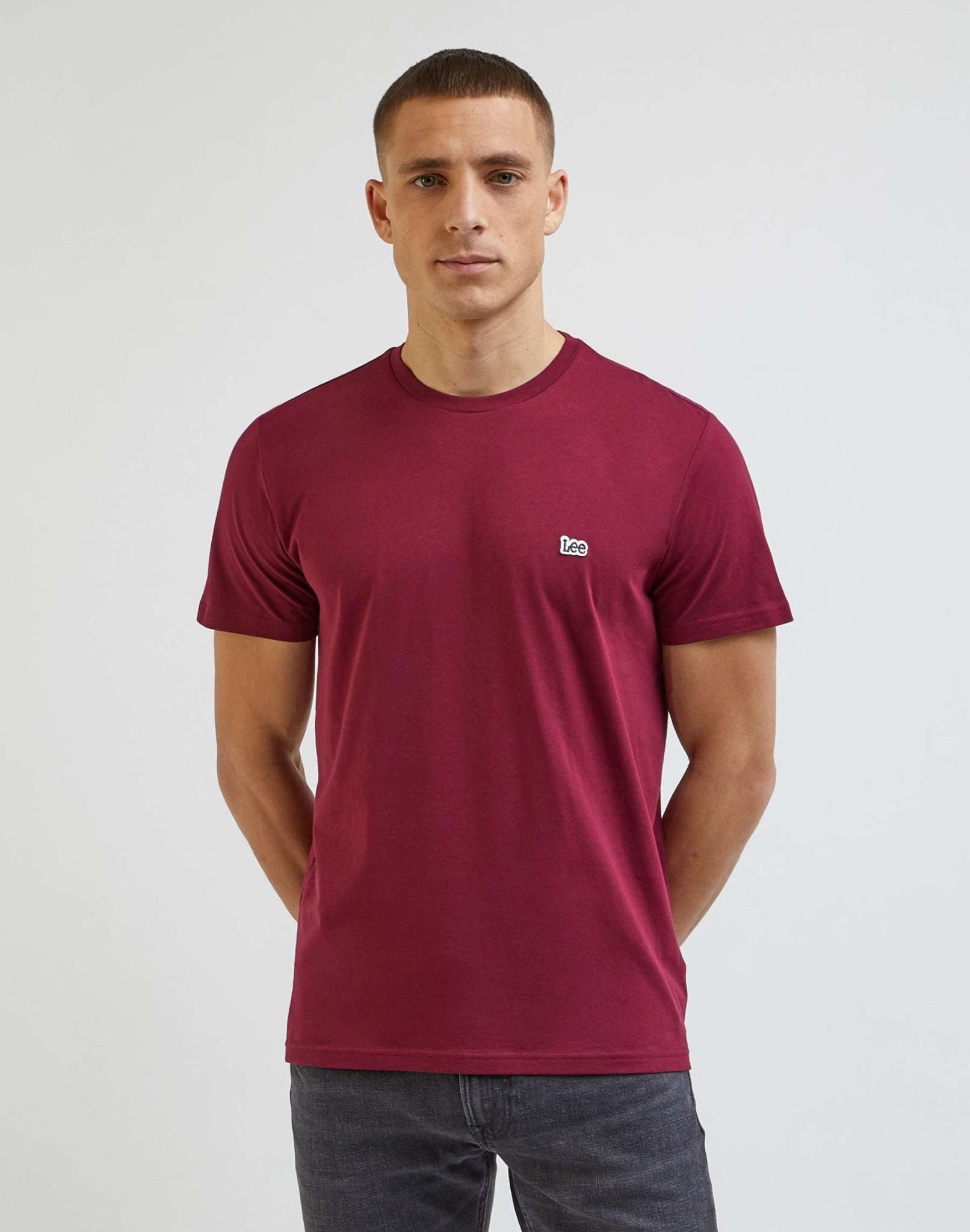 Patch Logo Tee dans Port T-shirts Lee   