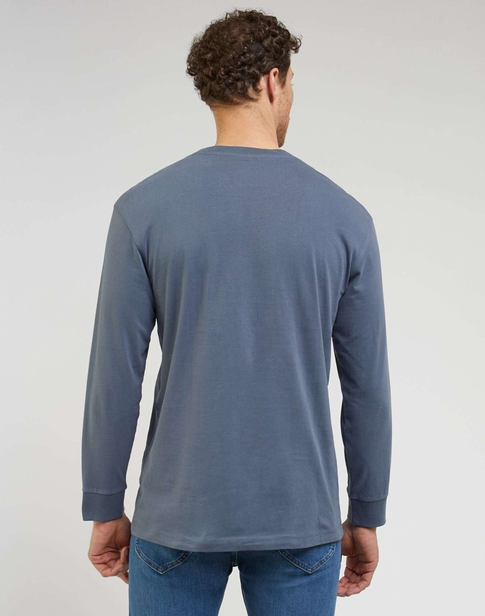 LS Ww Pocket Tee in Taint Grey T-shirts Lee   