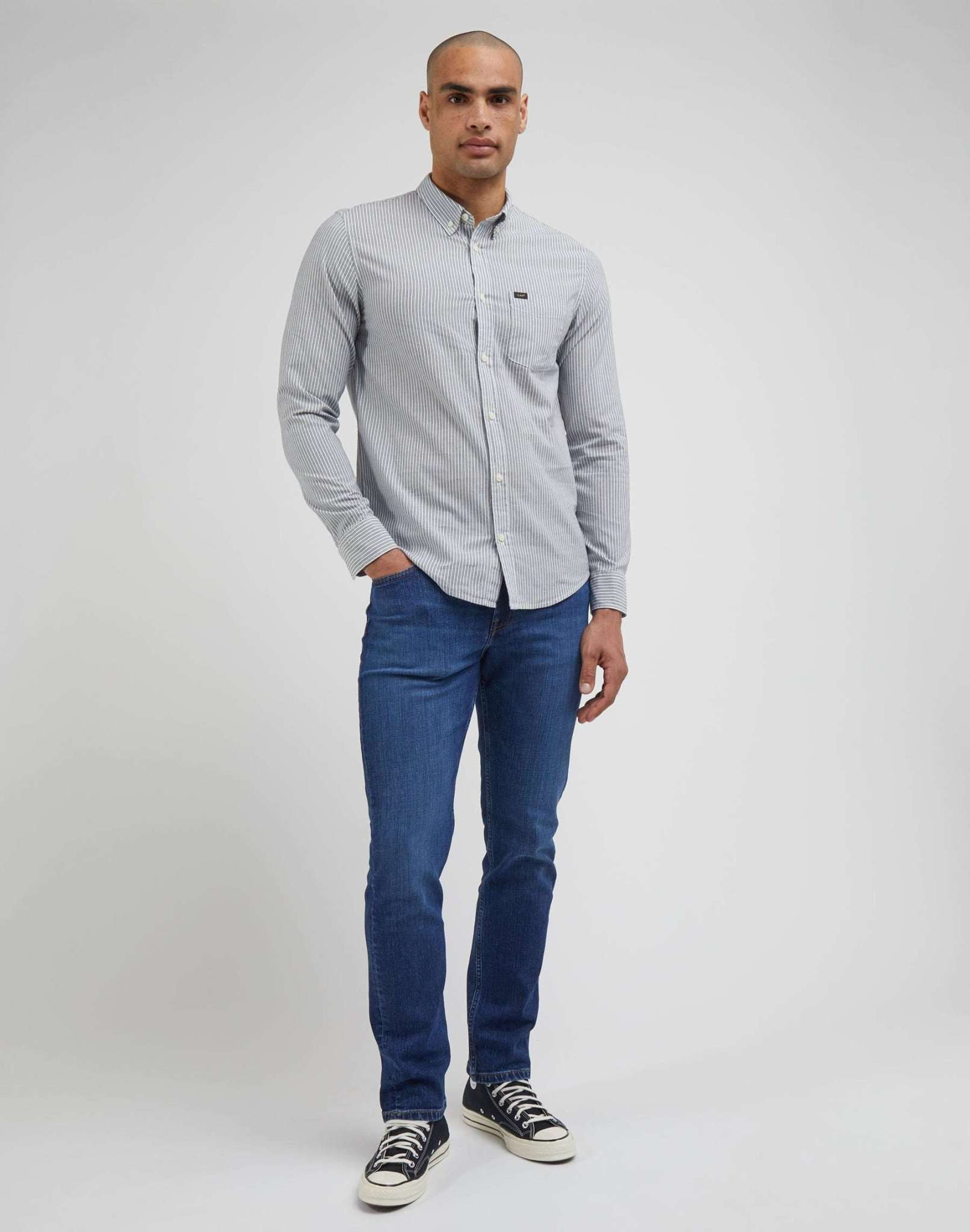 Lee Button Down en écru Chemises Lee   