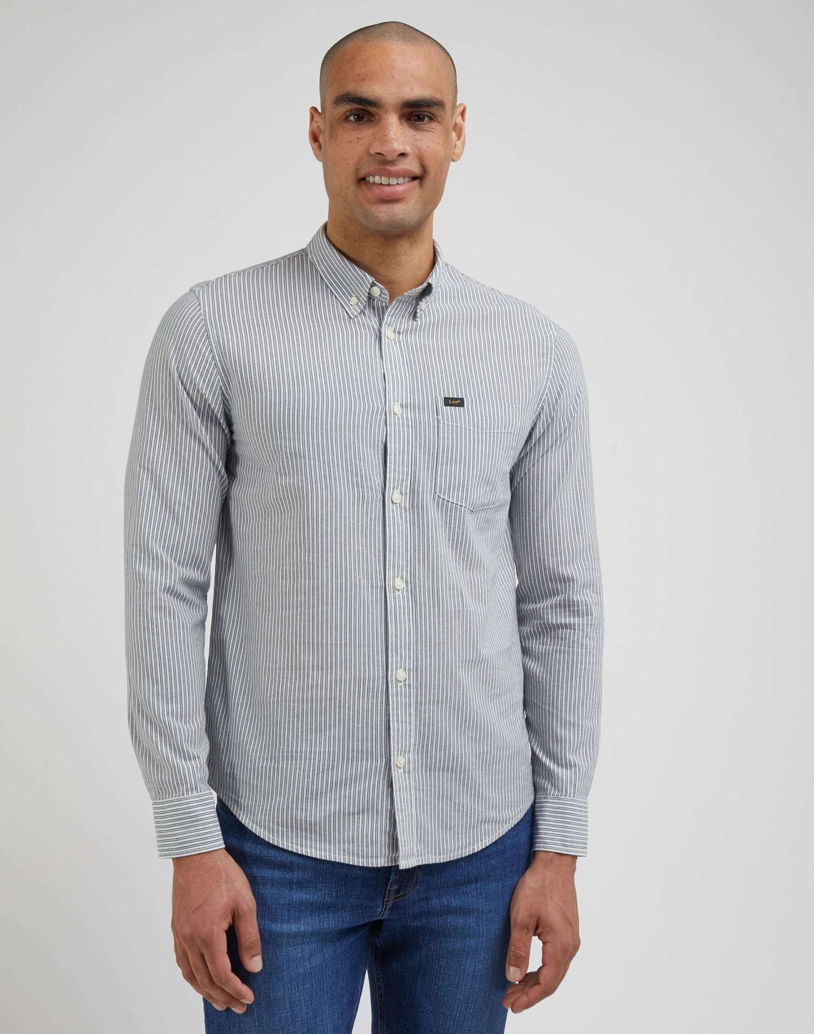 Lee Button Down en écru Chemises Lee   