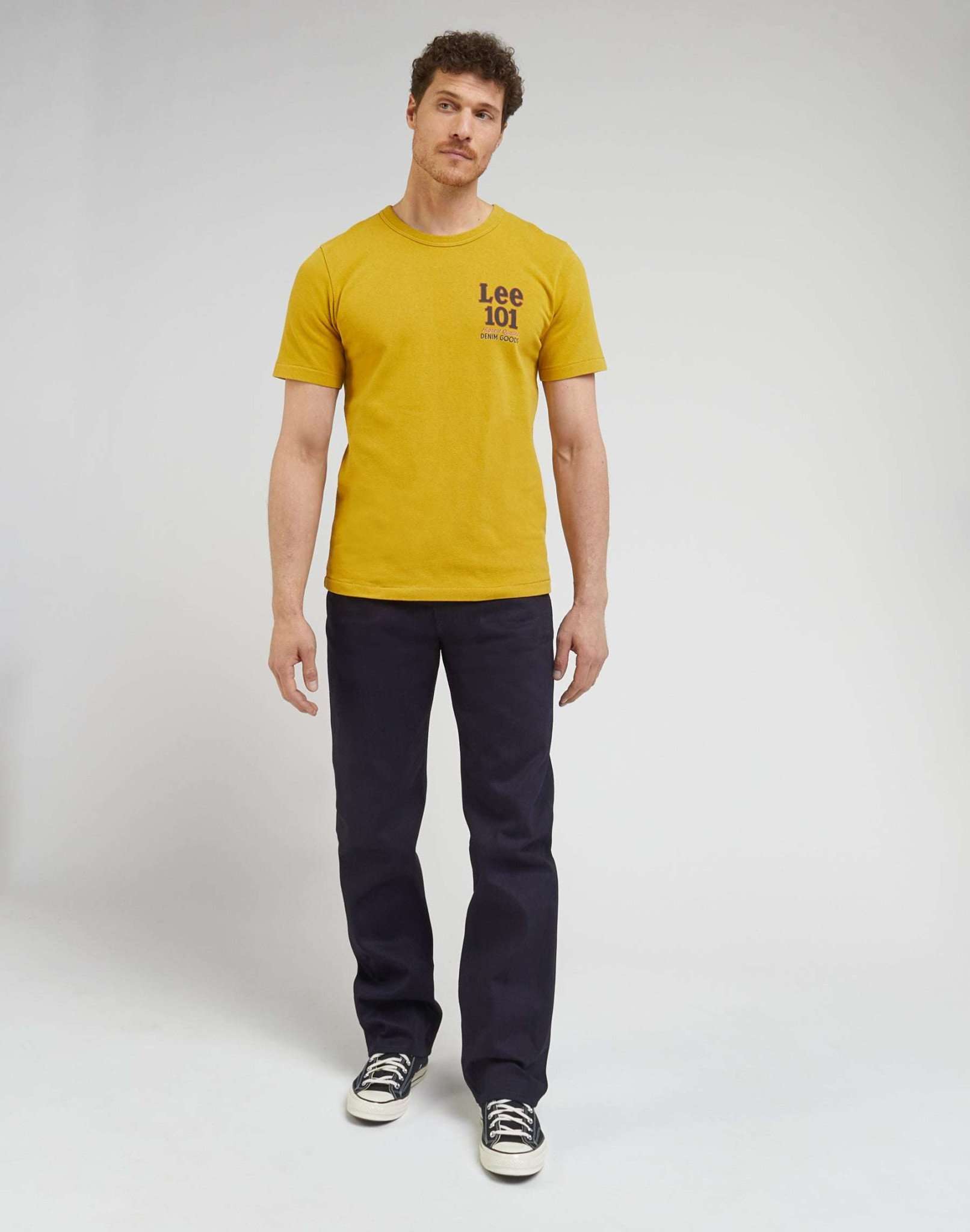 101 Core Tee in Maize T-shirts Lee   