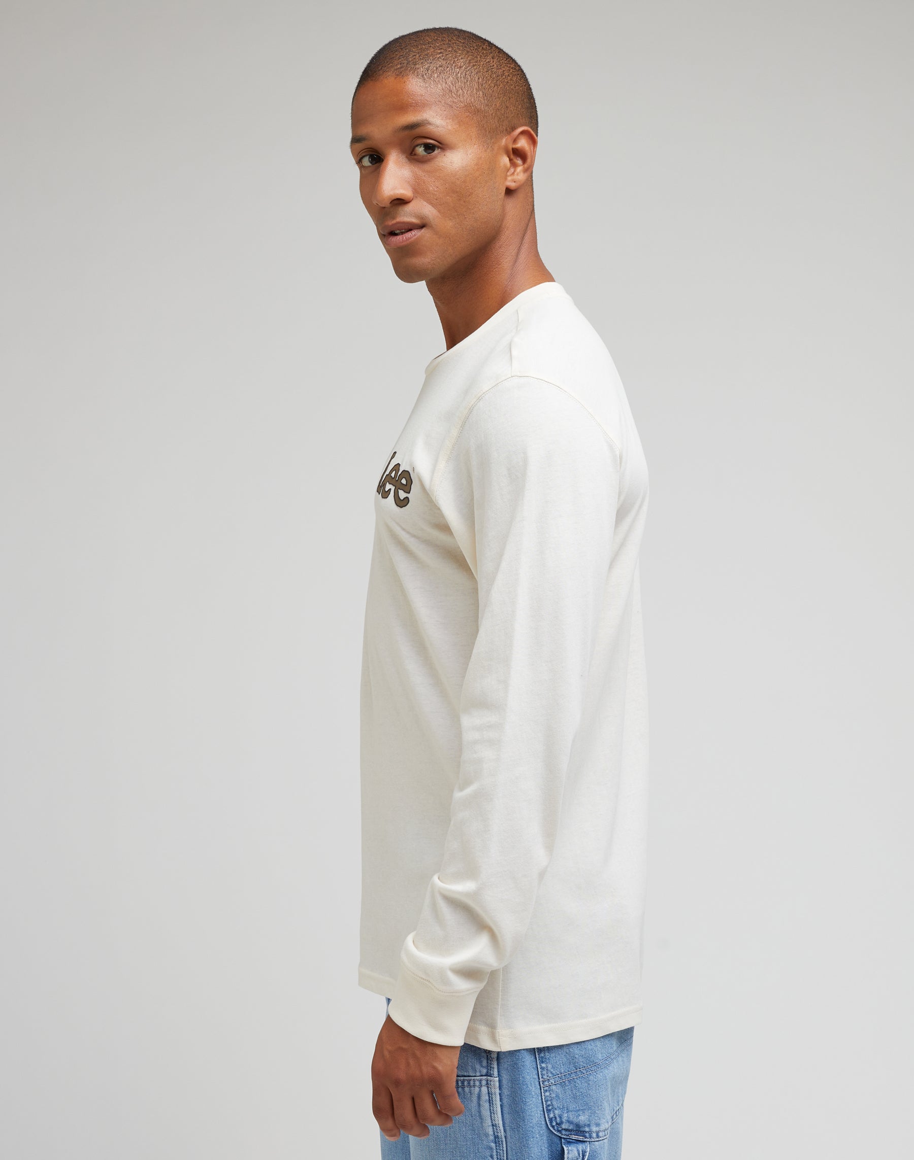 Essential Longsleeves Tee in Ecru Chemises Lee   