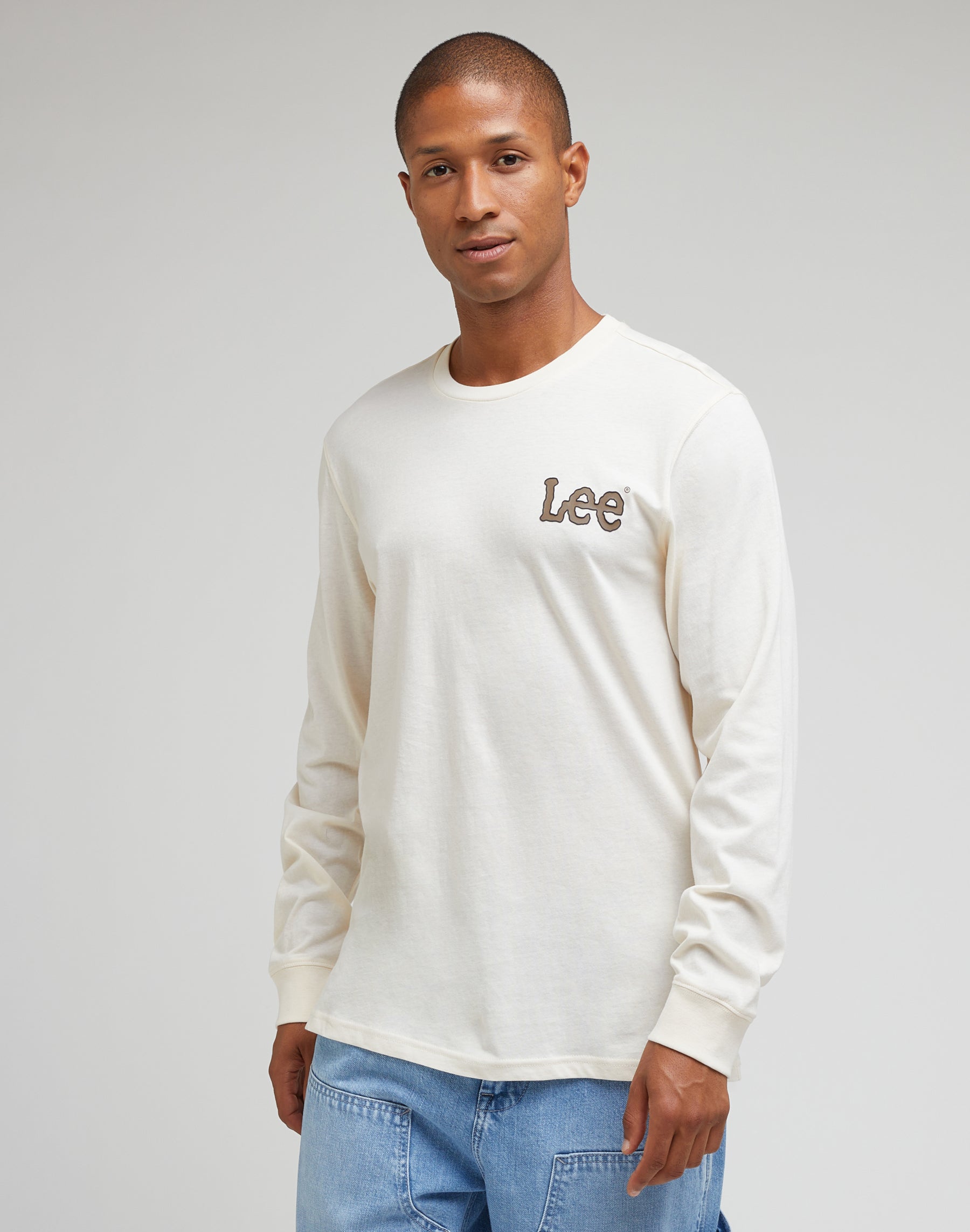 Essential Longsleeves Tee in Ecru Chemises Lee   