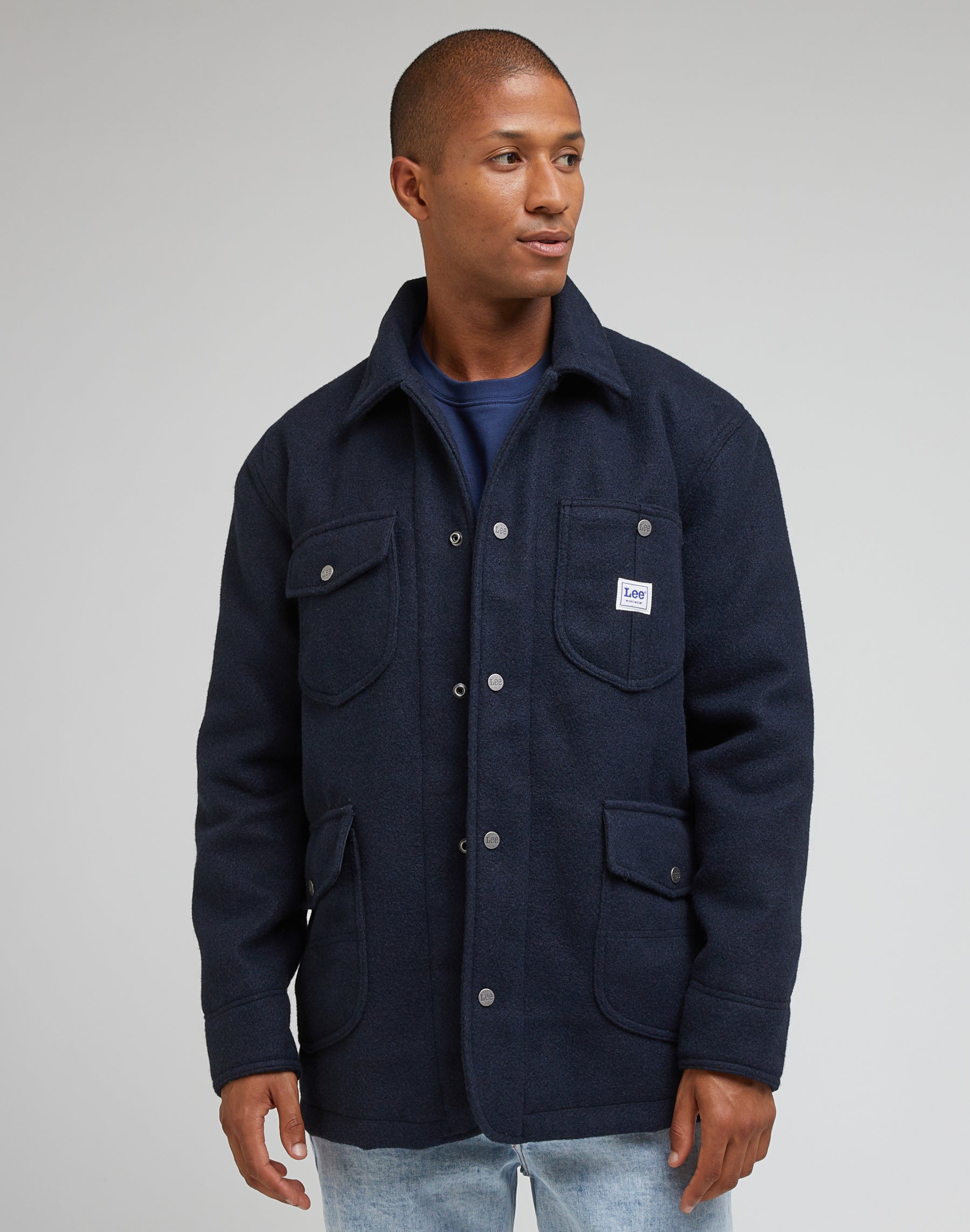 Wool Jacket dans Sky Captain Vestes Lee   