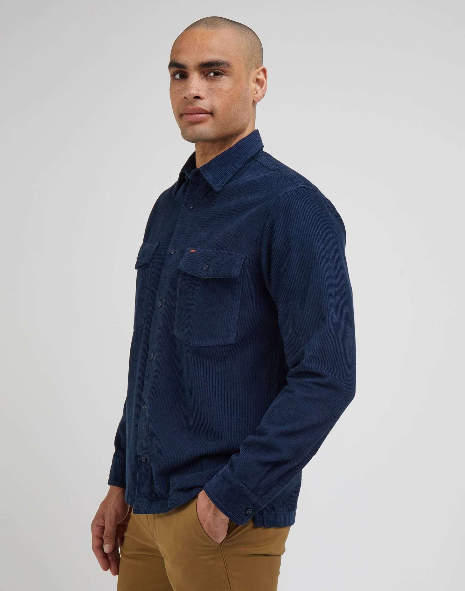 LS Chetopa Twill Shirt in Sky Captain Chemises Lee   