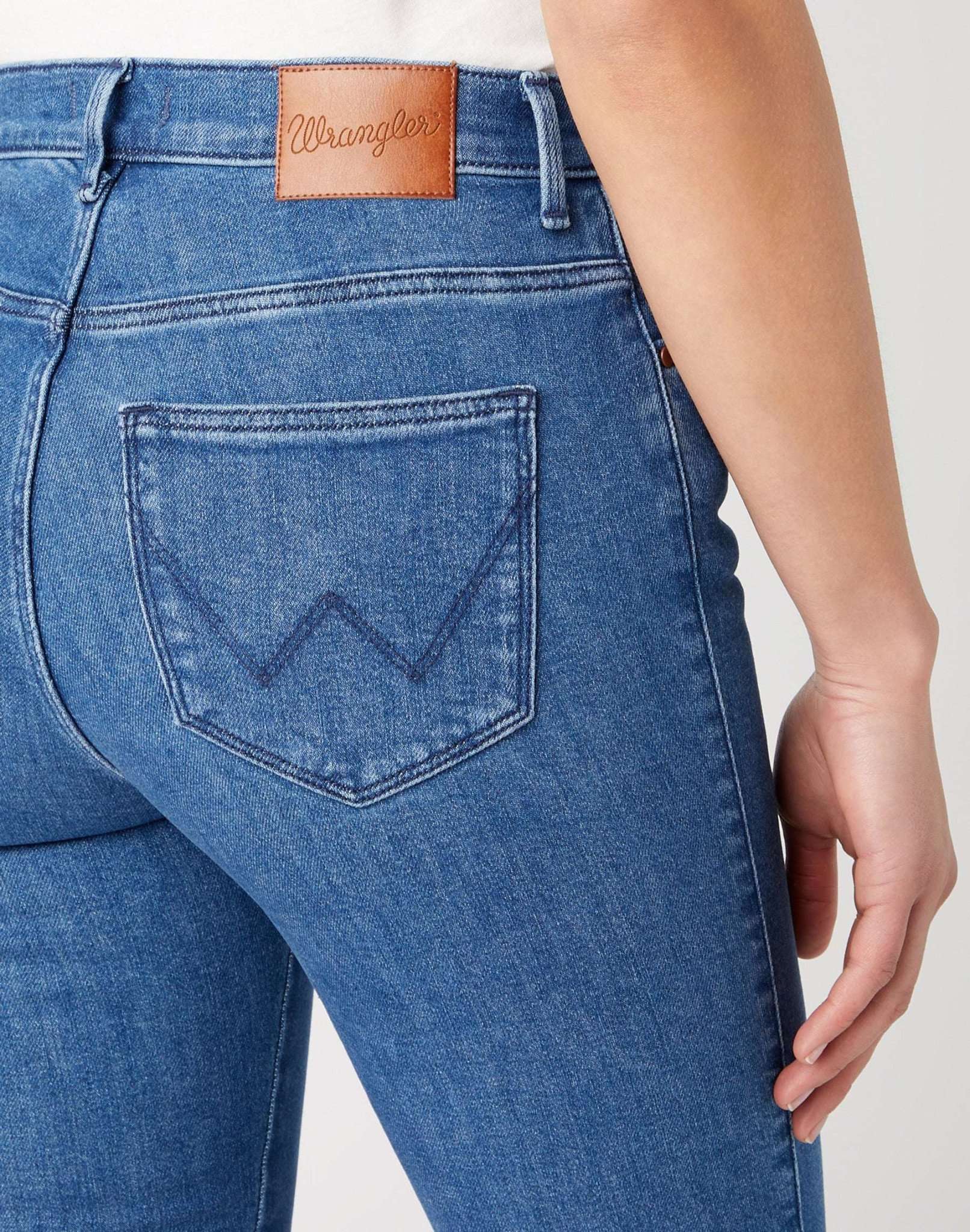 Slim en jeans Mora Wrangler   