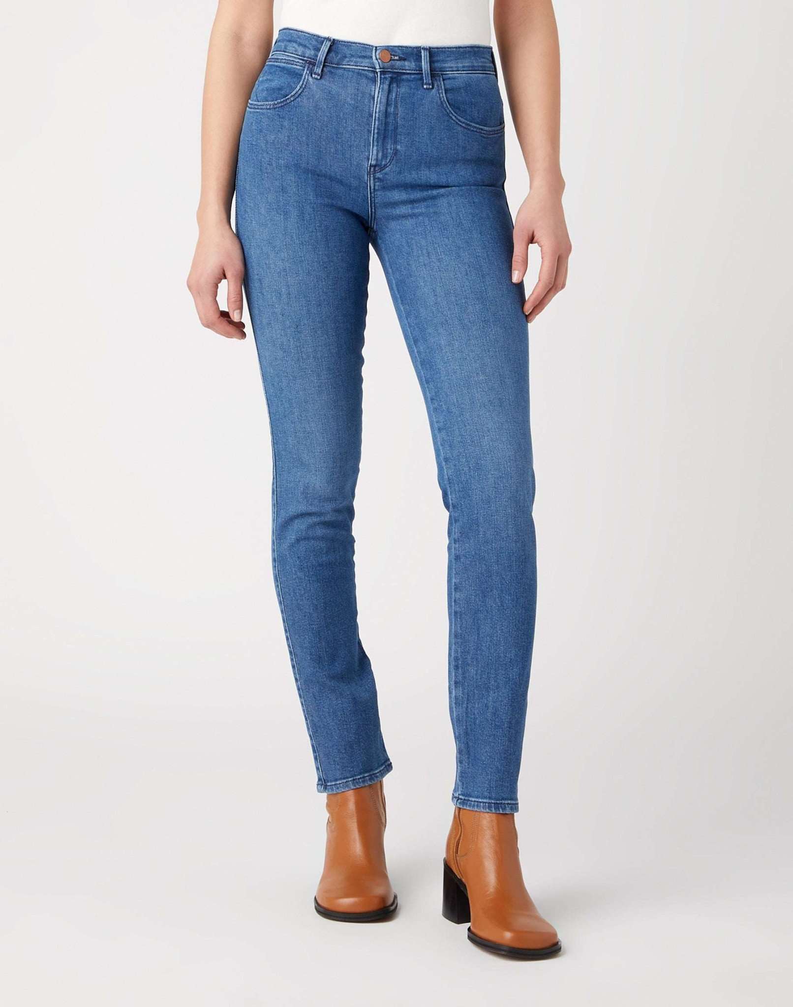 Slim en jeans Mora Wrangler   