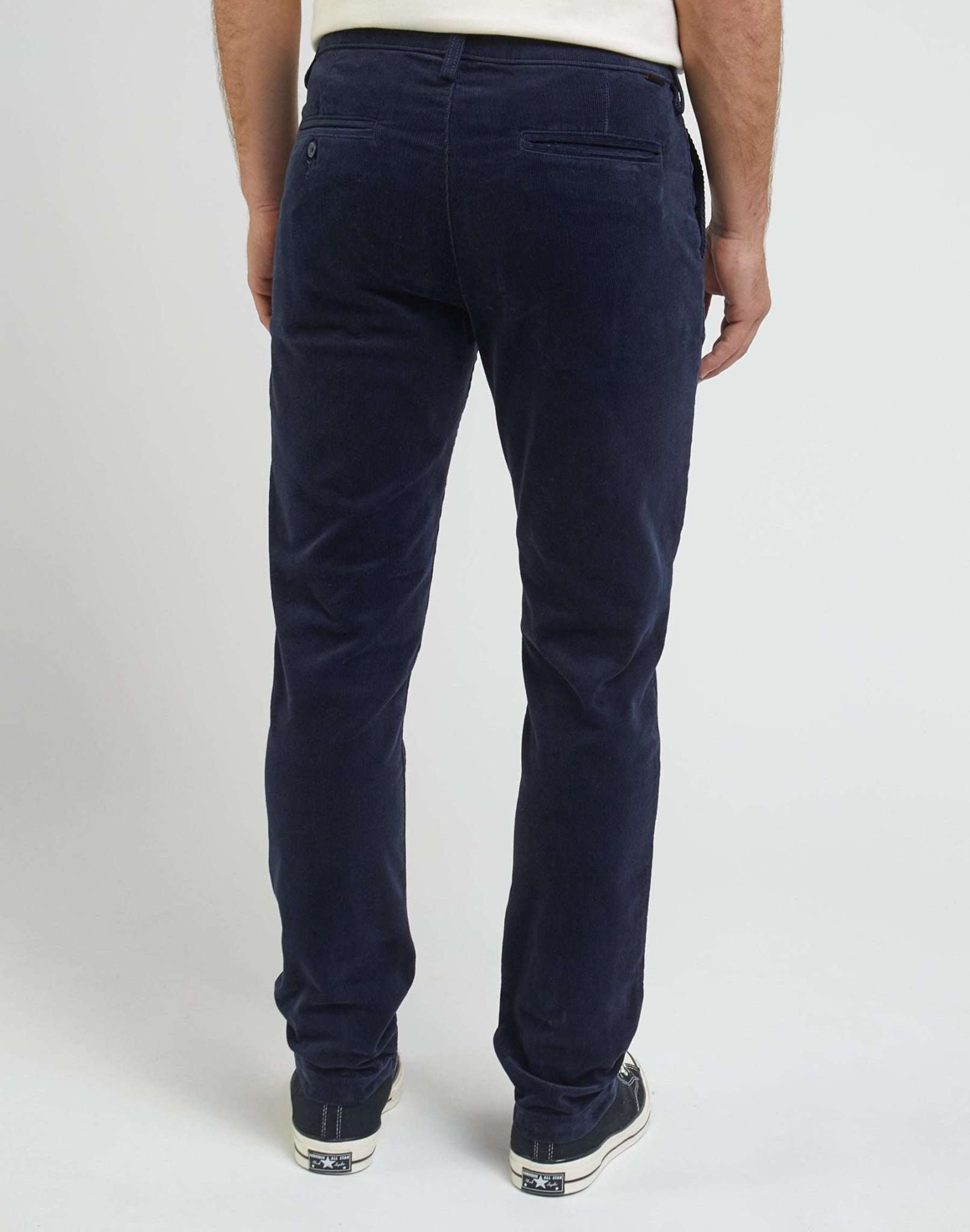 Slim Chino Corduroy in Sky Captain Pantalon Lee   