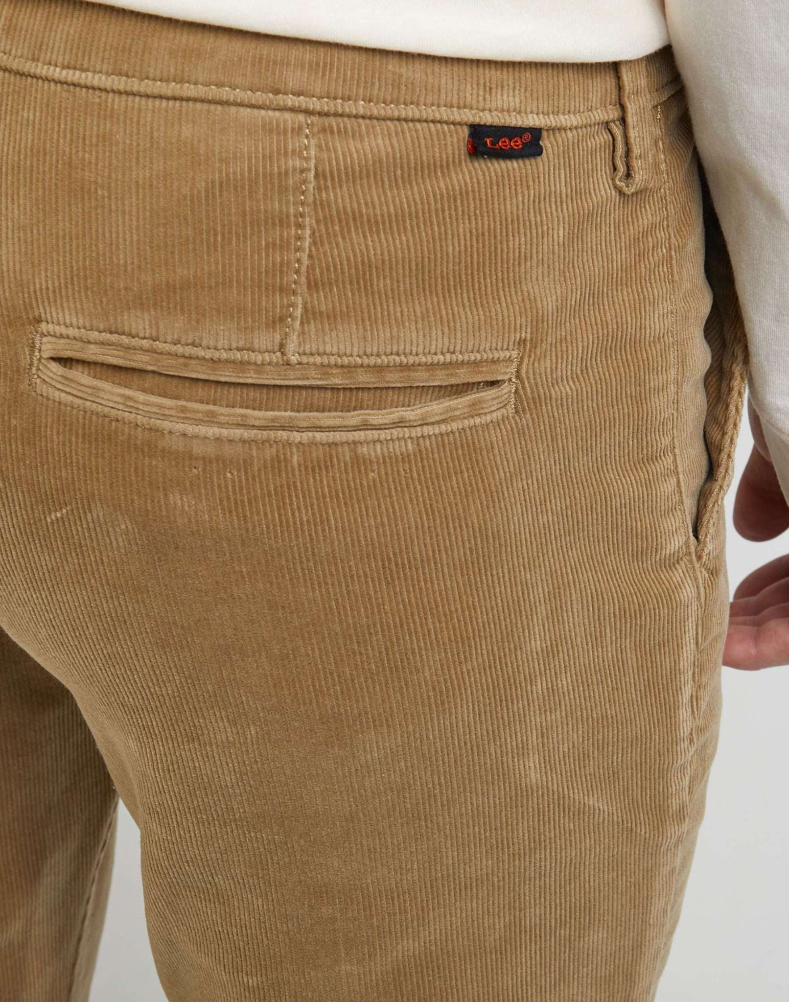 Slim Chino Corduroy en pantalon Clay Lee   