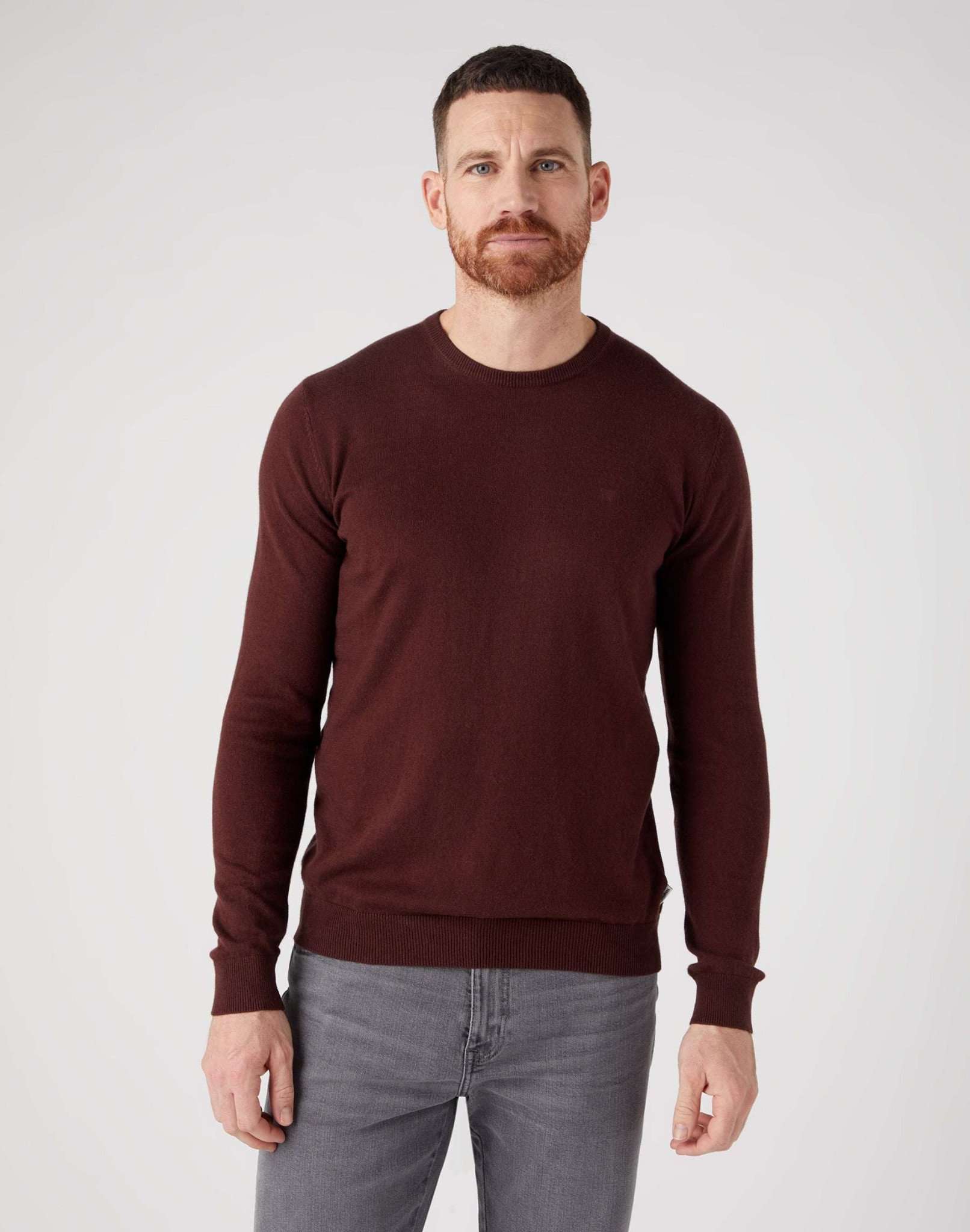 Crewneck Knit en Dahlia Pull Wrangler   